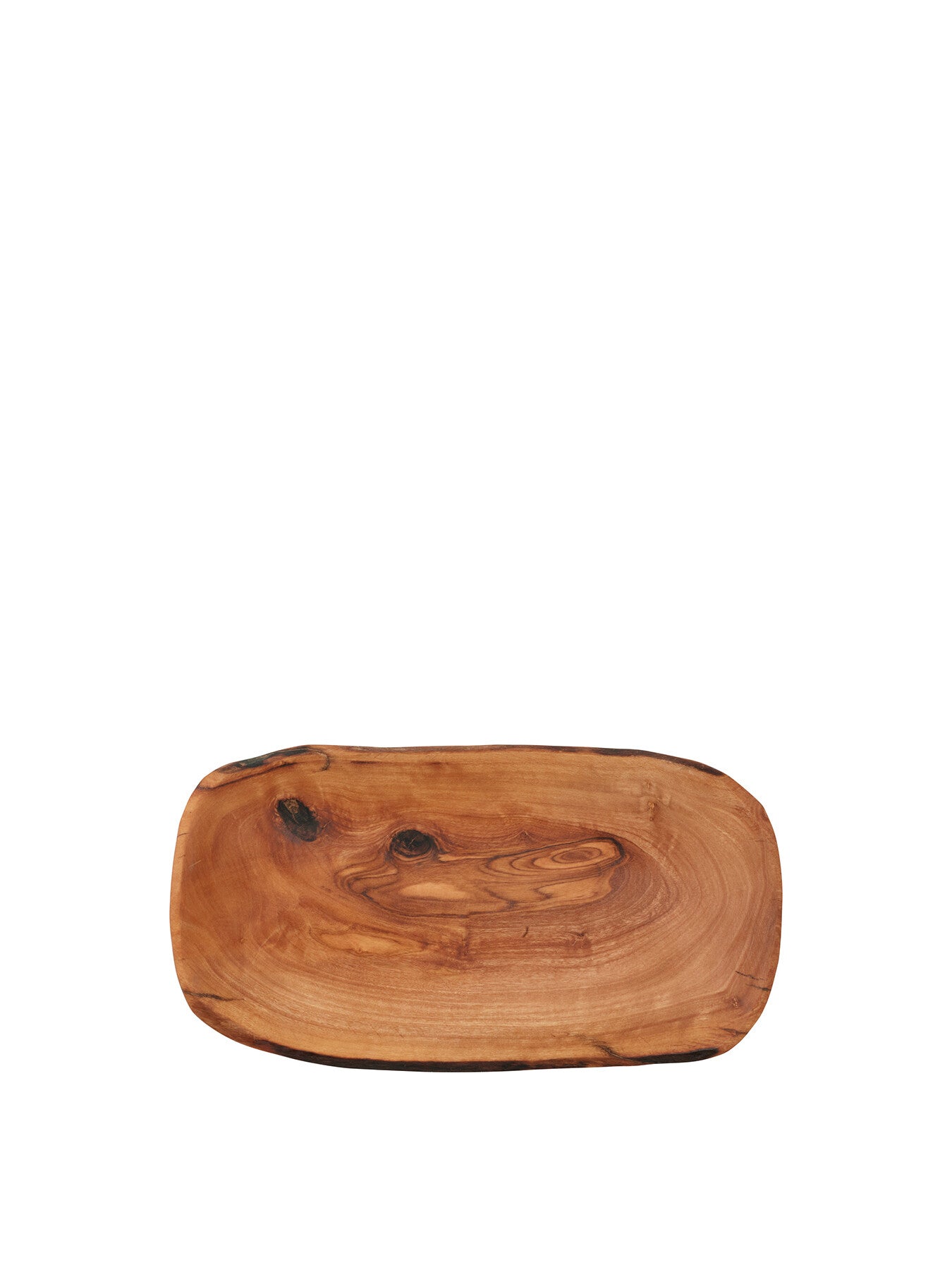 Olive Wood Shallow Bowl