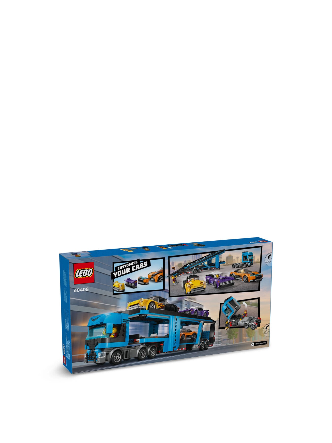 Car Transporter Truck with Sports Cars