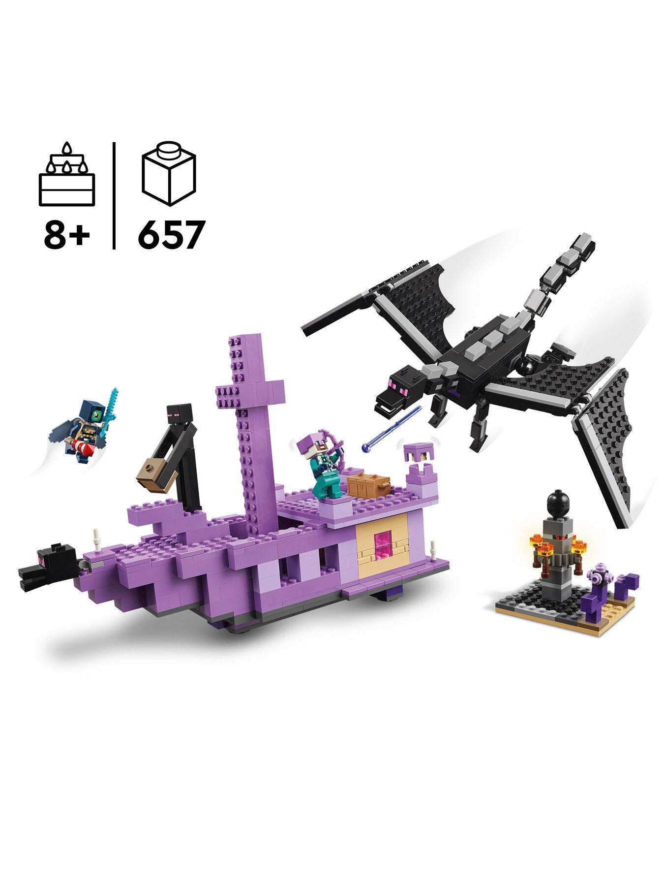 The Ender Dragon and End Ship