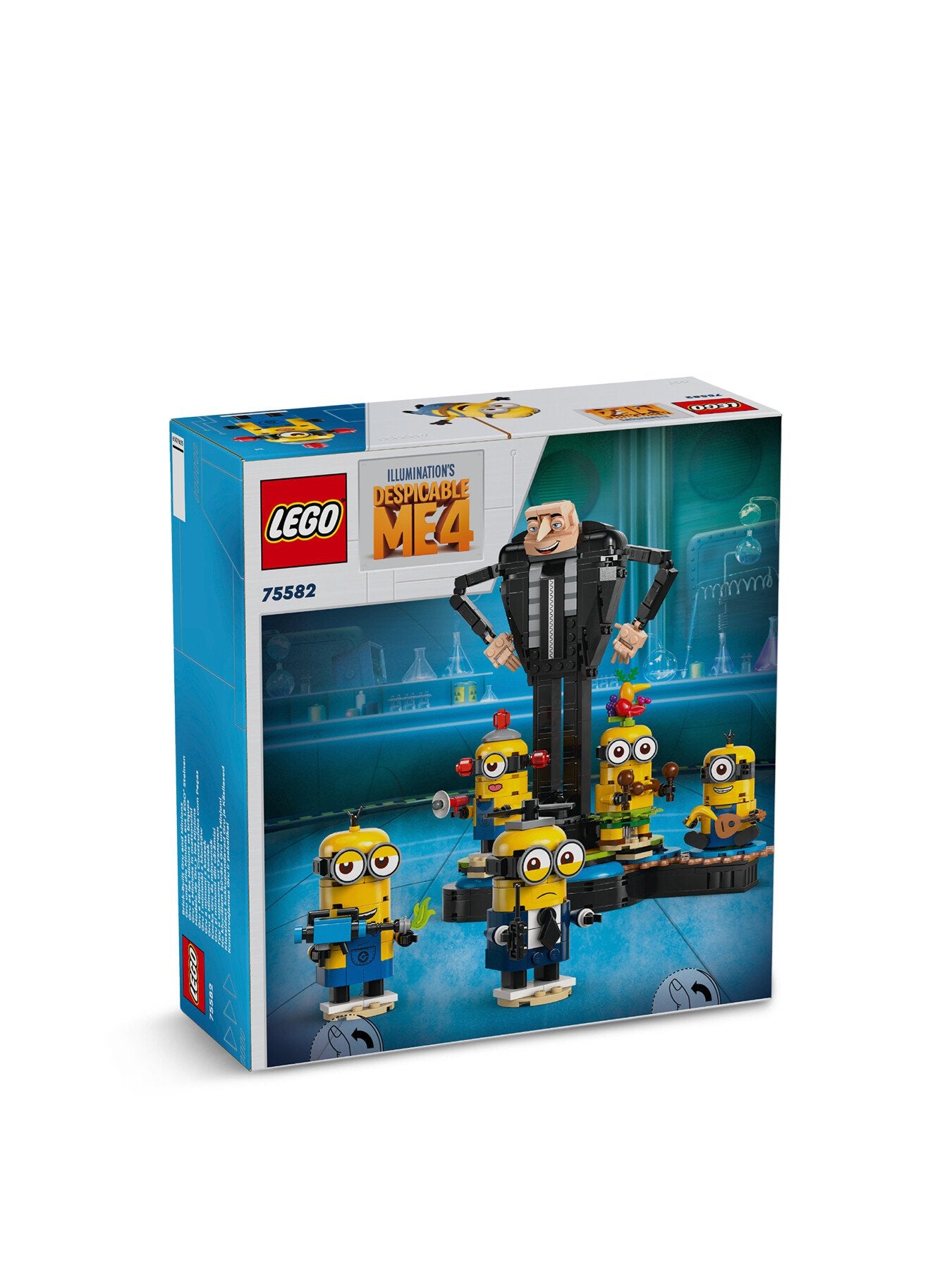 Brick-Built Gru and Minions 75582