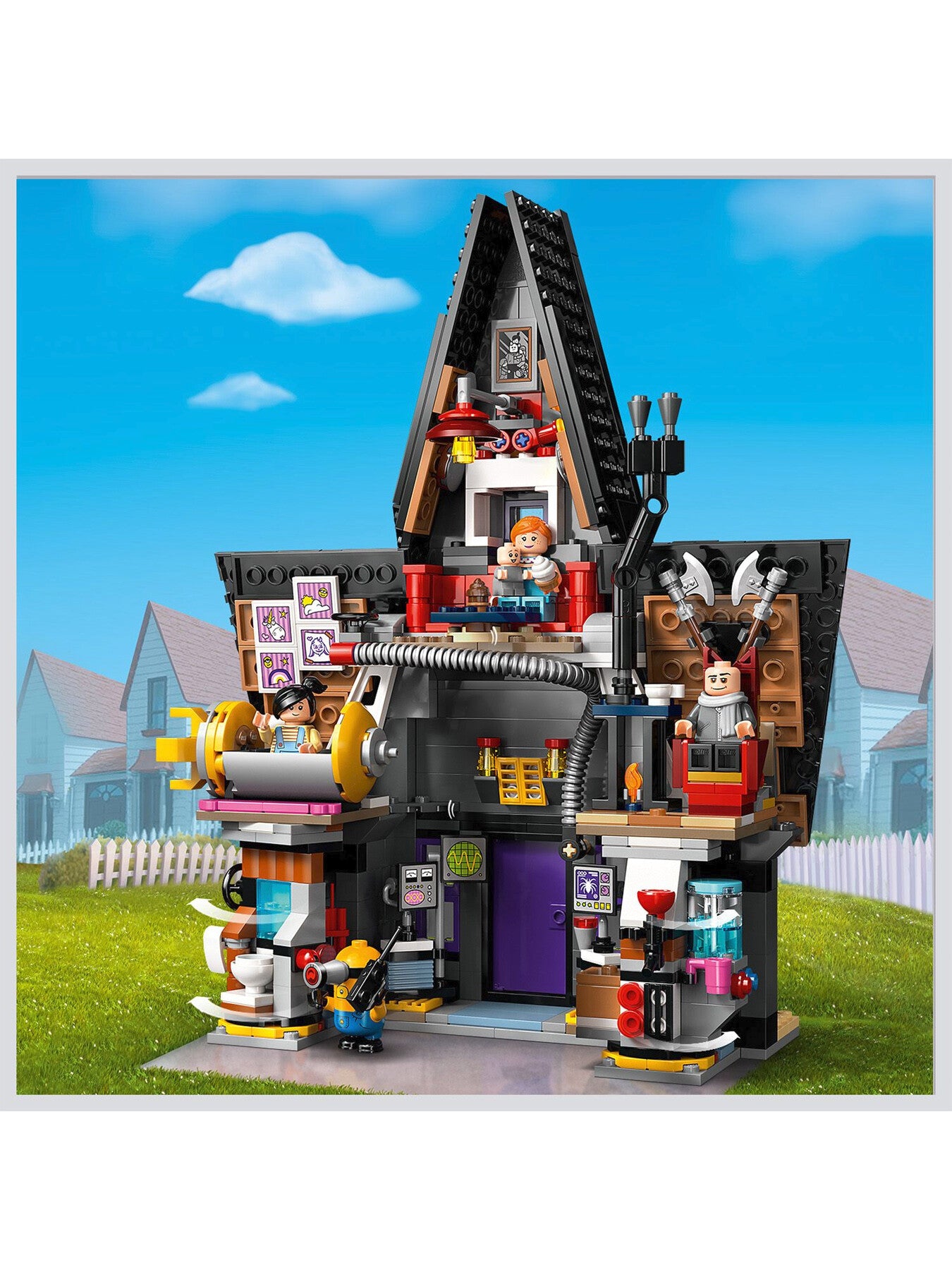 LEGO® Minions and Gru's Family Mansion Set