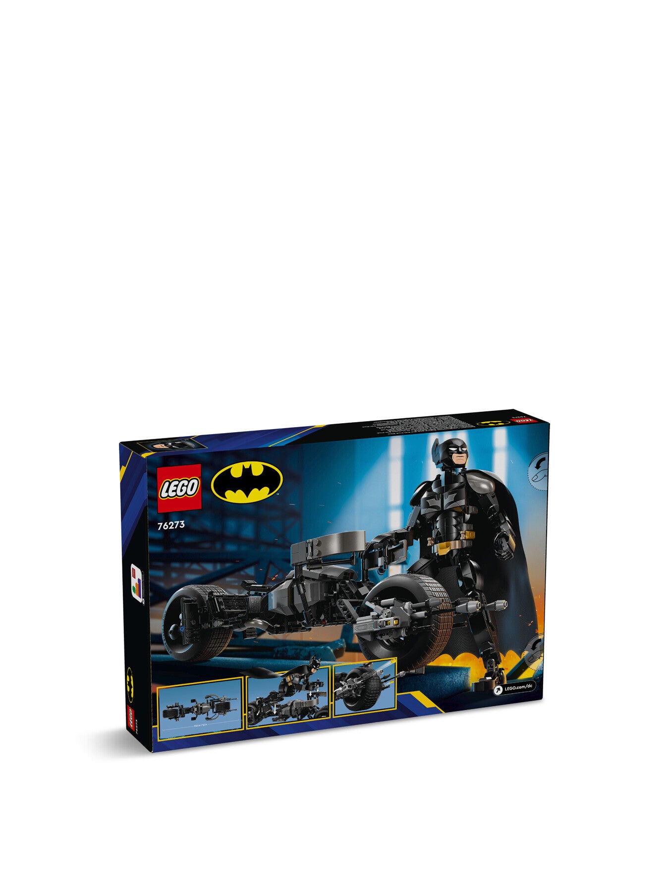 Batman™ Construction Figure and the Bat-Pod Bike