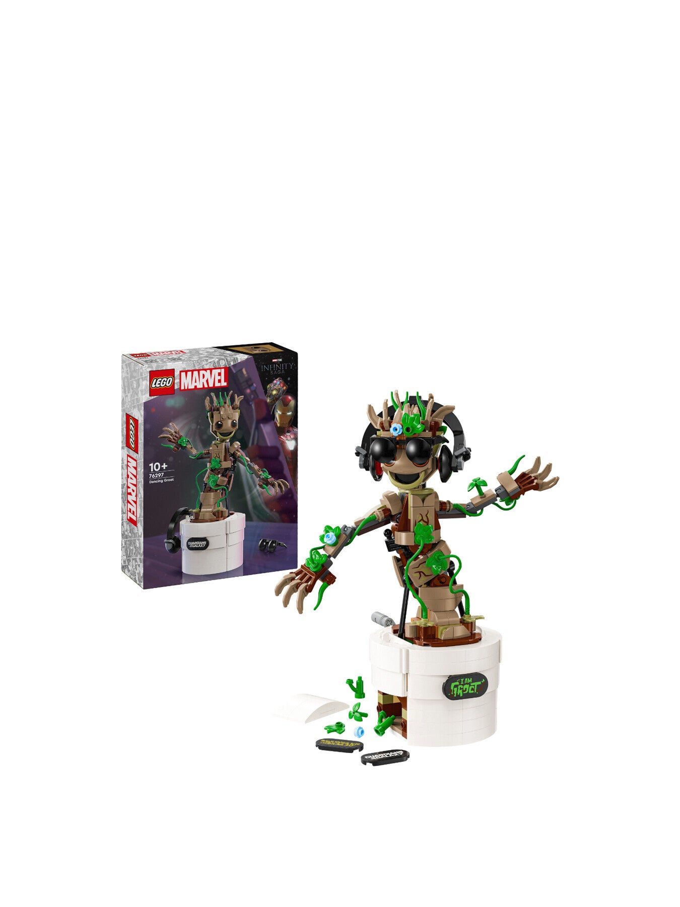 Marvel Dancing Groot Guardians of the Galaxy Set