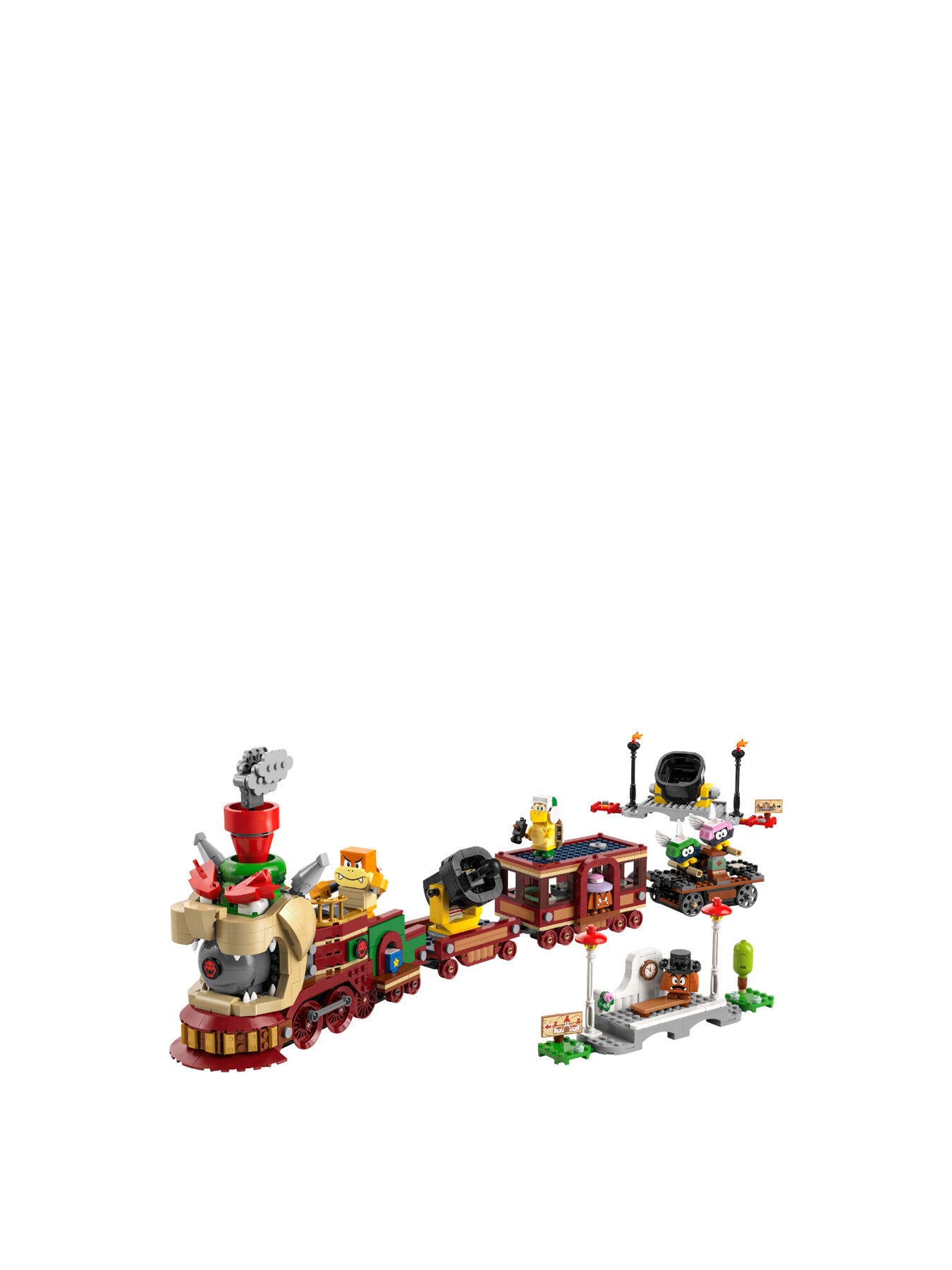 Super Mario The Bowser Express Train Set