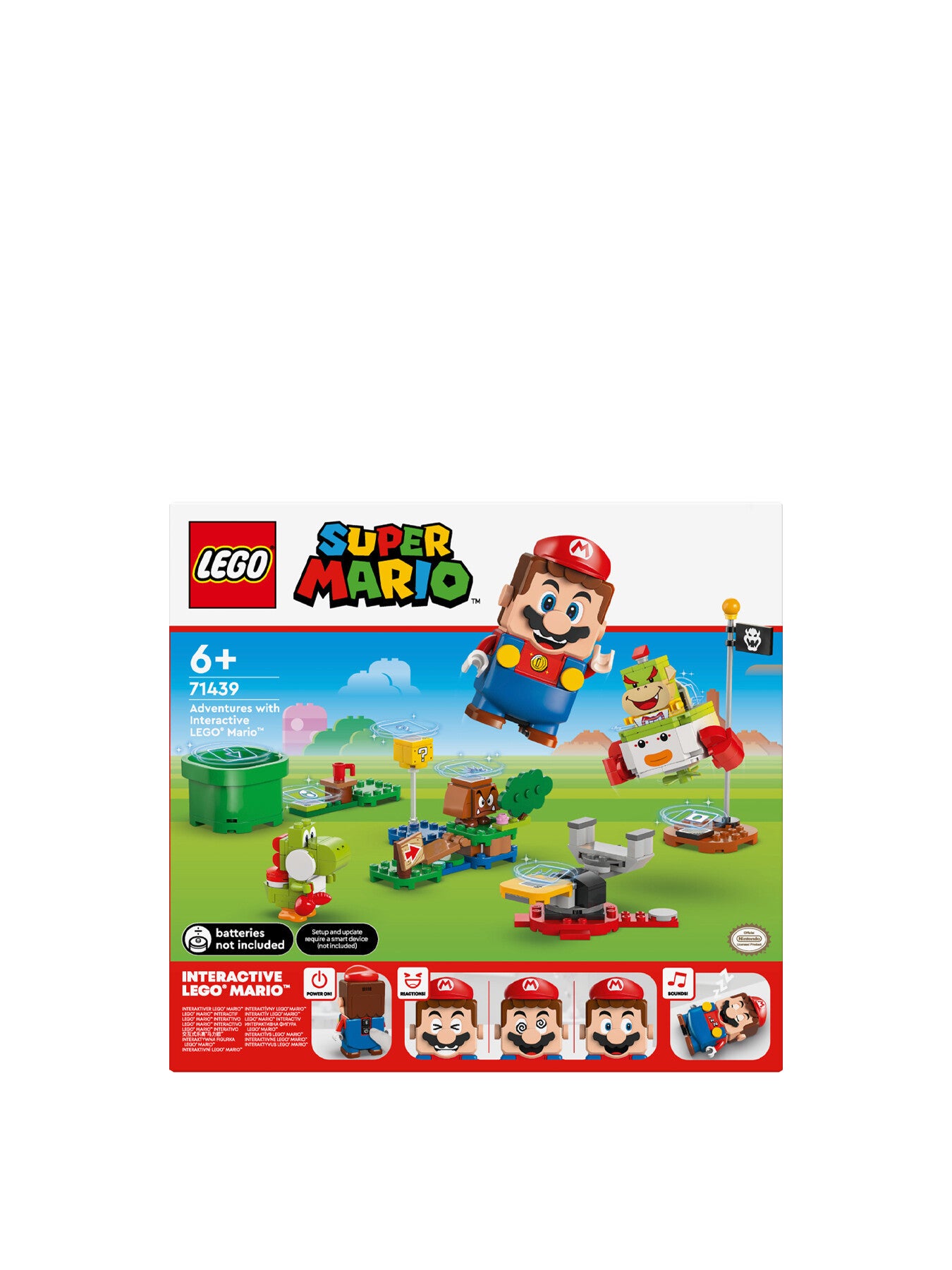 Super Mario Adventures with Interactive LEGO Mario