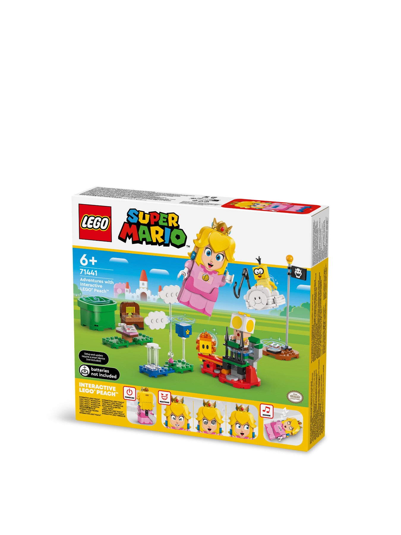 Super Mario Adventures with Interactive LEGO Peach