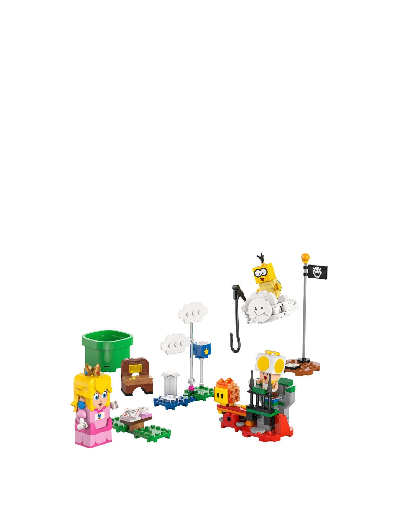 Super Mario Adventures with Interactive LEGO Peach
