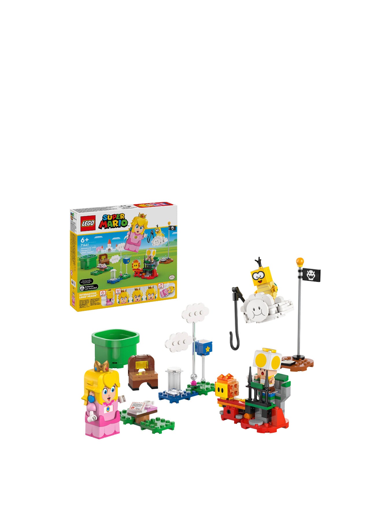 Super Mario Adventures with Interactive LEGO Peach