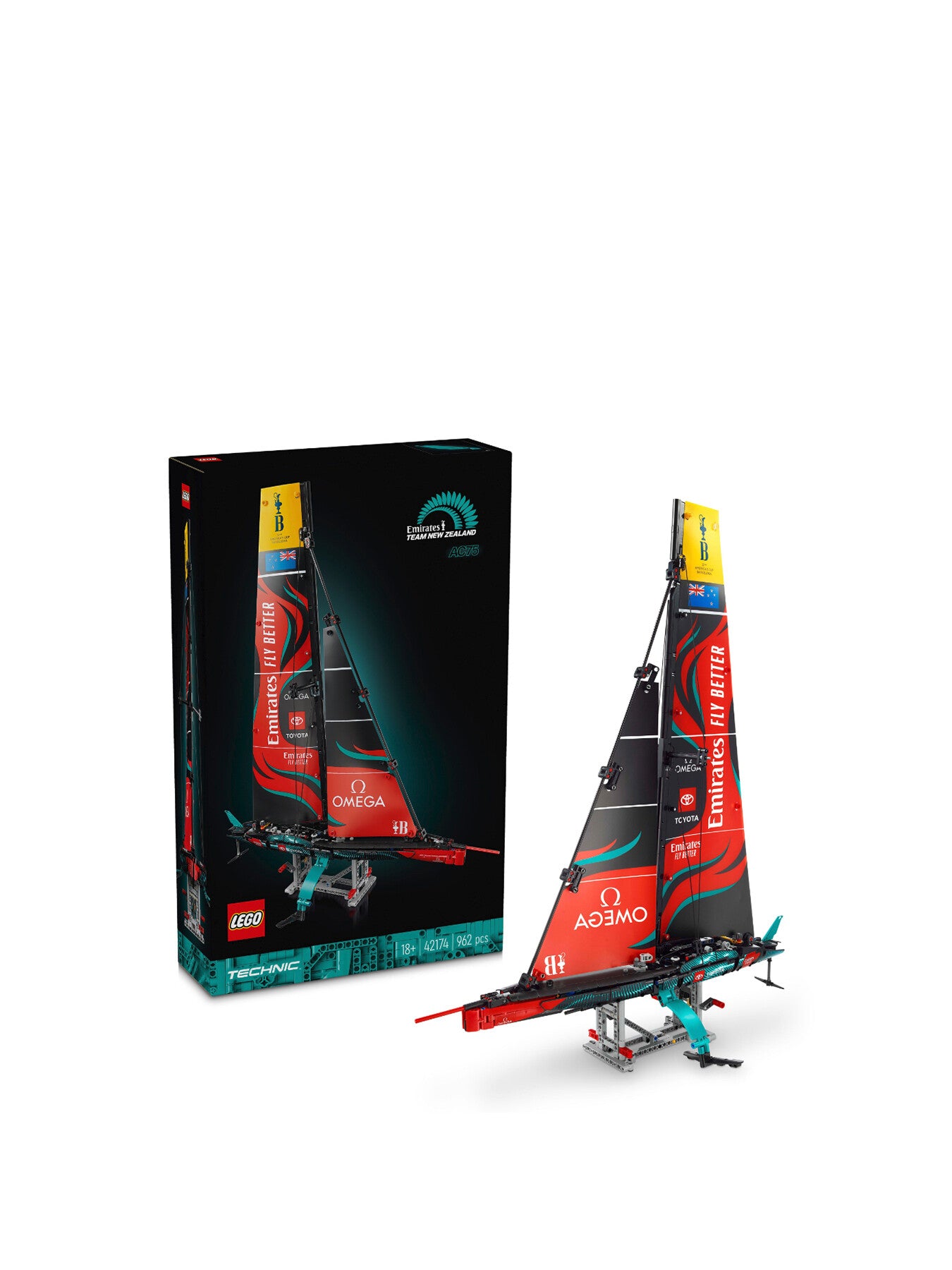 Technic Emirates Team New Zealand AC75 Yacht