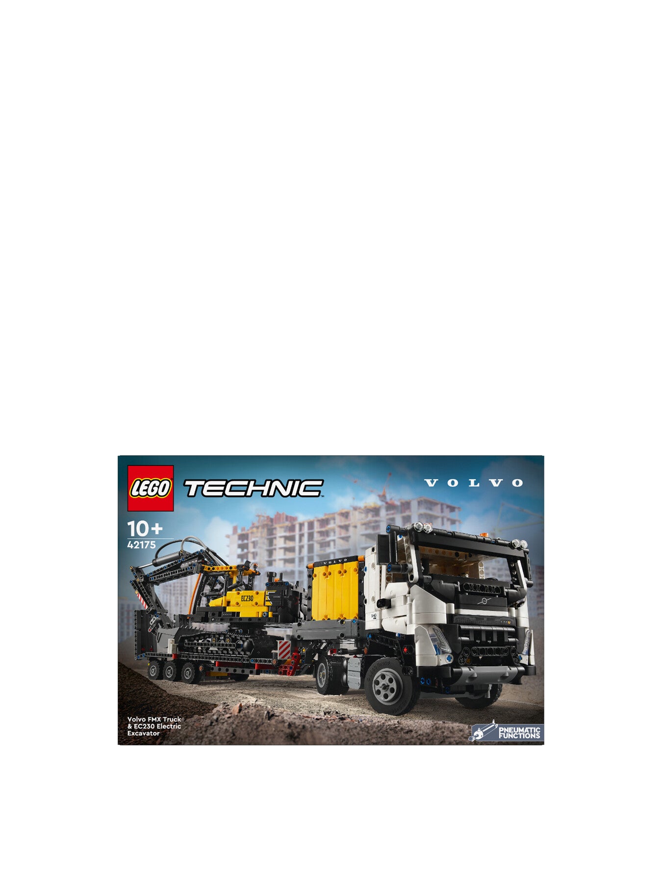 Technic Volvo FMX Truck EC230 Electric Excavator
