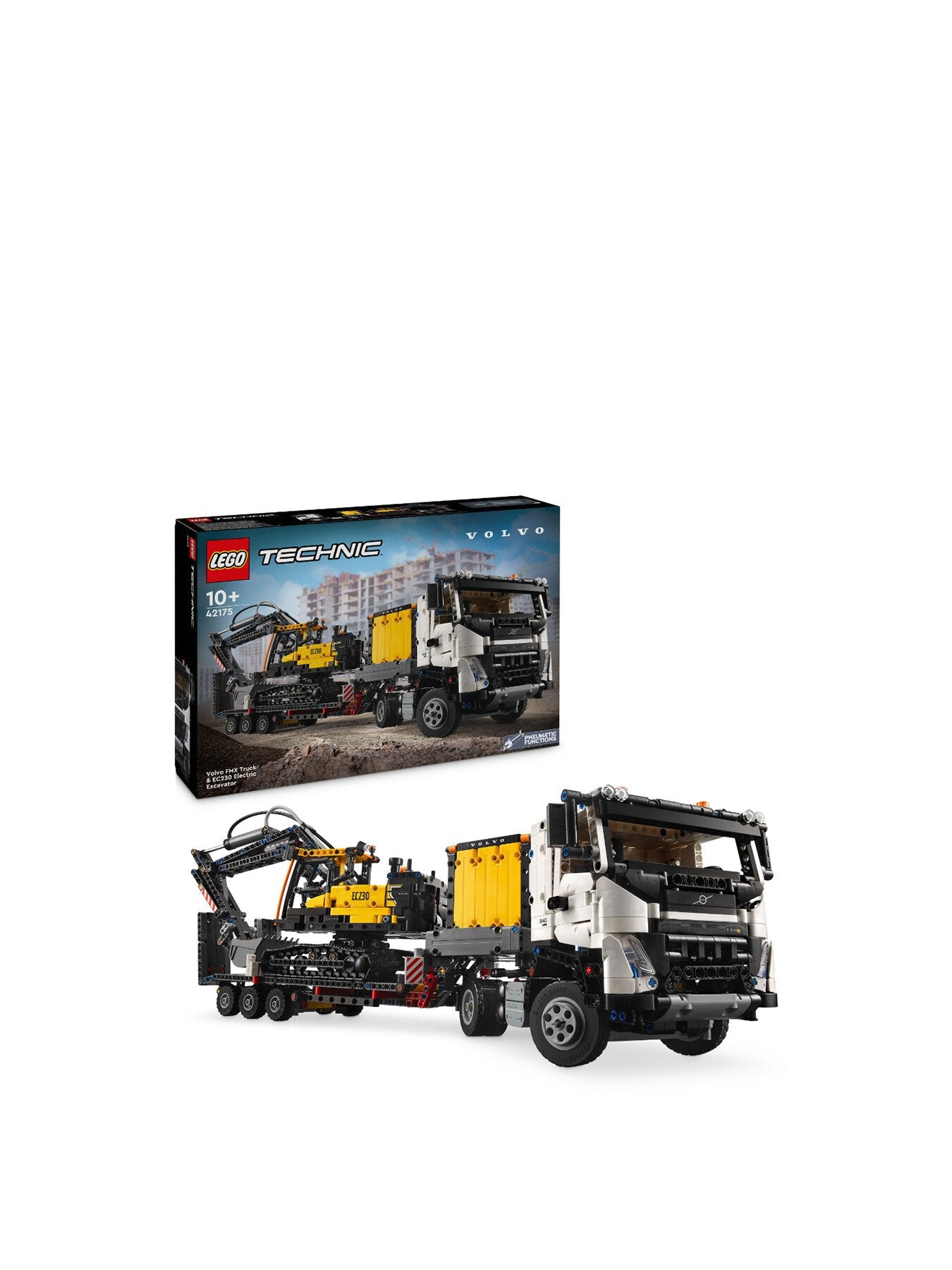 Technic Volvo FMX Truck EC230 Electric Excavator