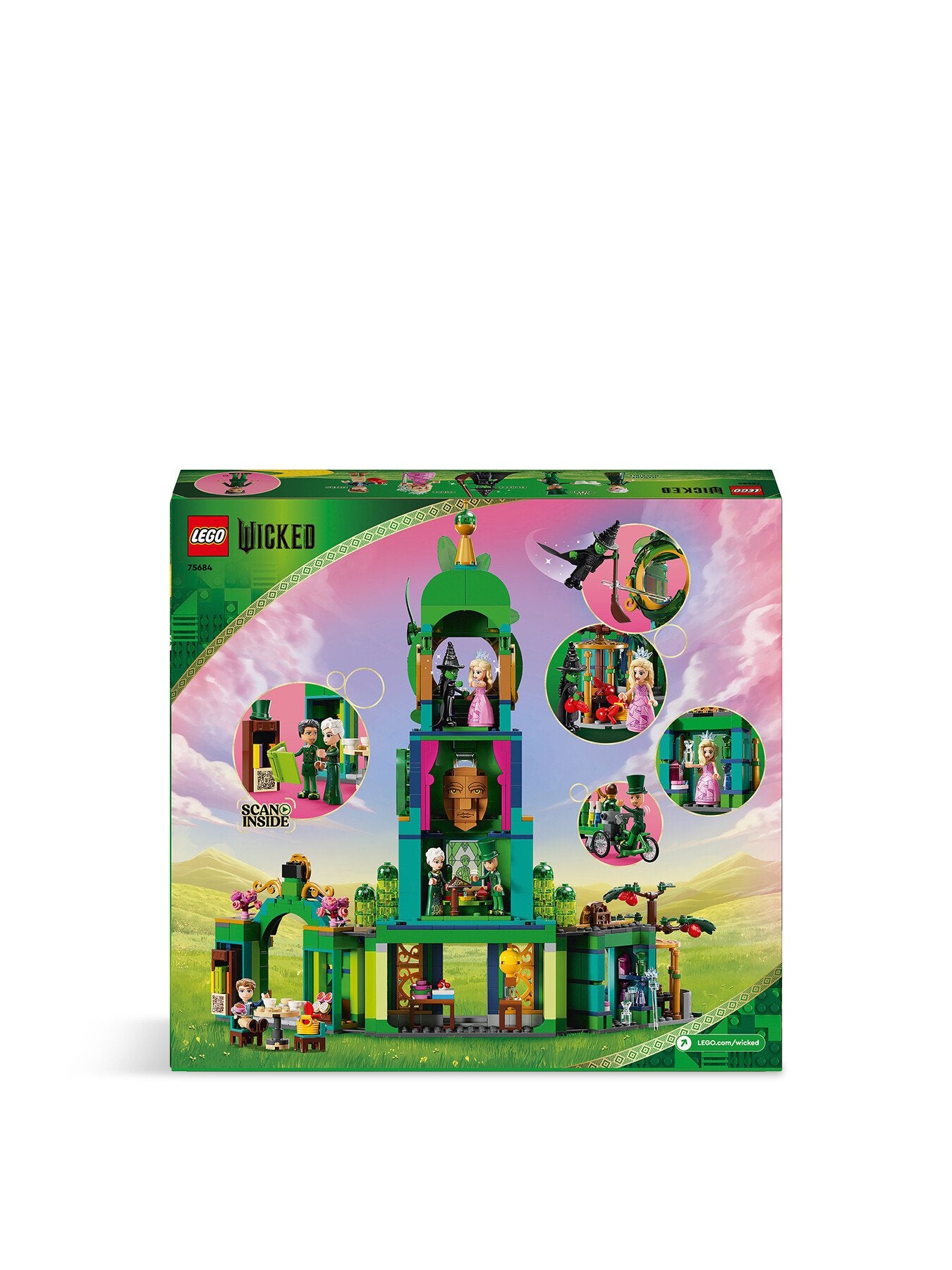 LEGO Wicked Welcome to Emerald City Movie Set 75684