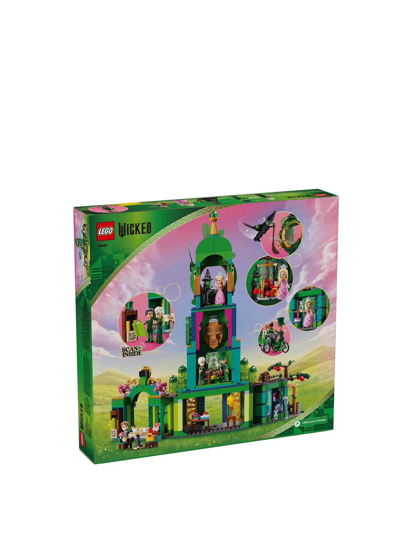 LEGO Wicked Welcome to Emerald City Movie Set 75684
