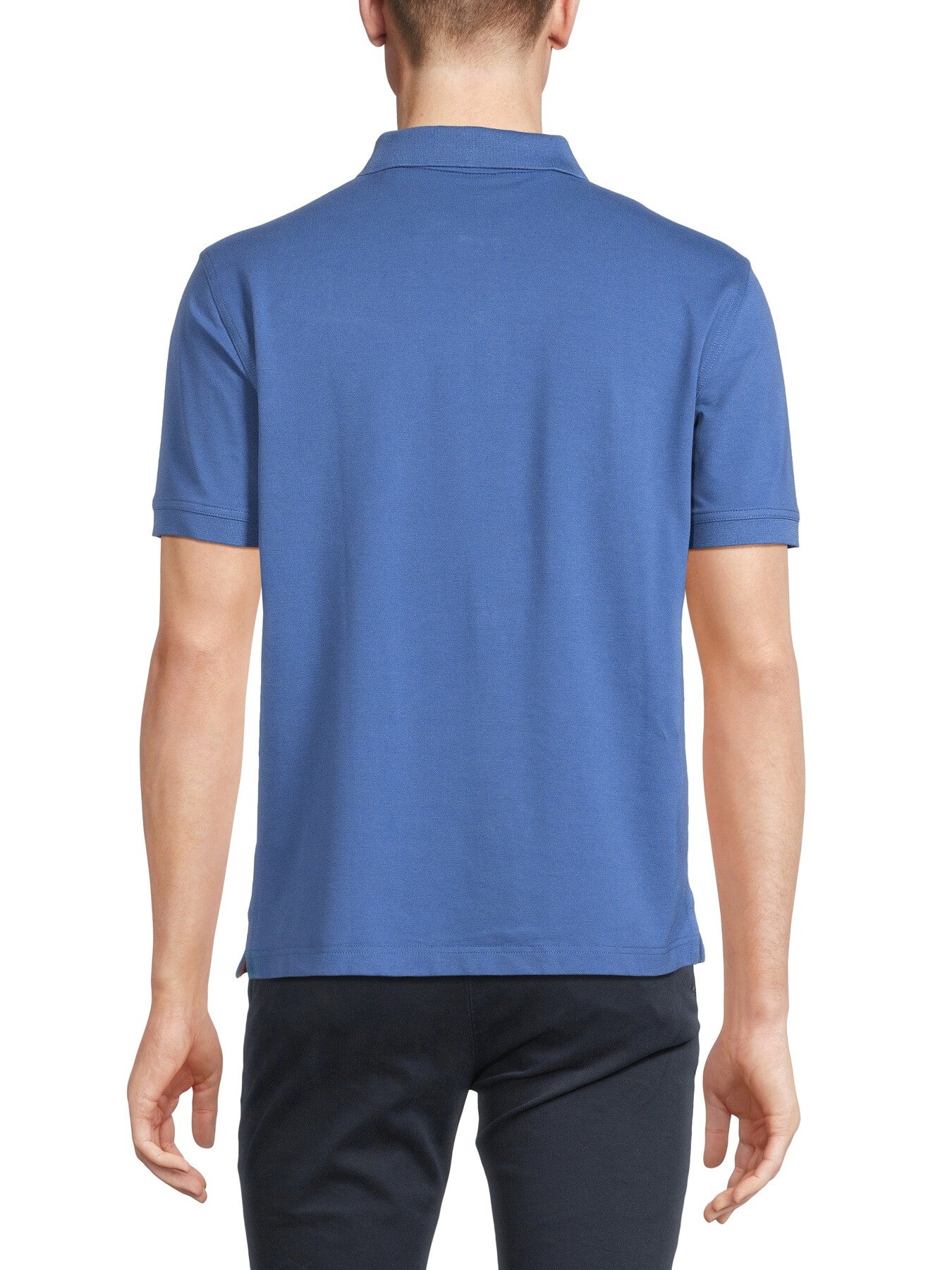 Contrast Piqué Polo Shirt