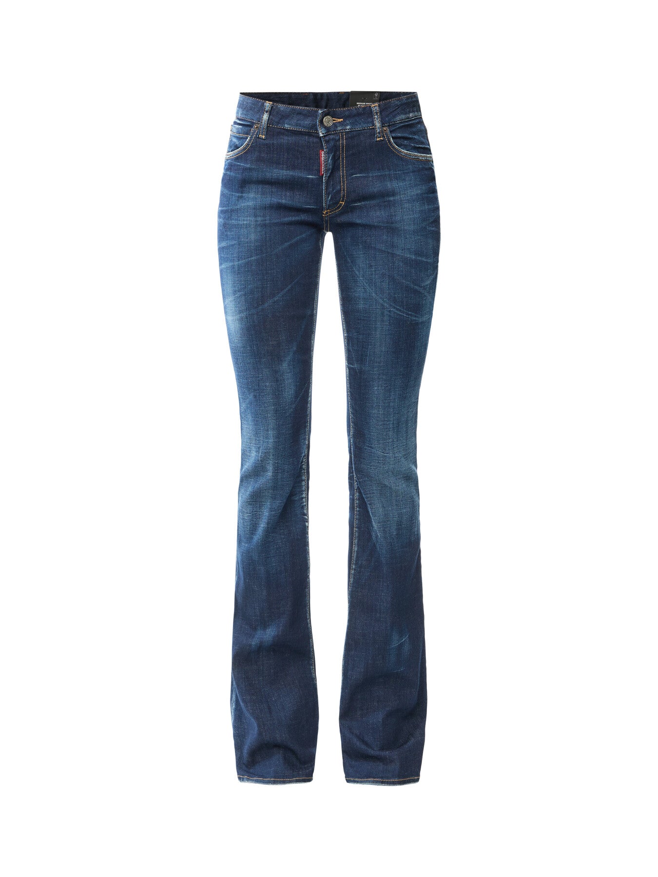 Medium Waist Flared Jeans