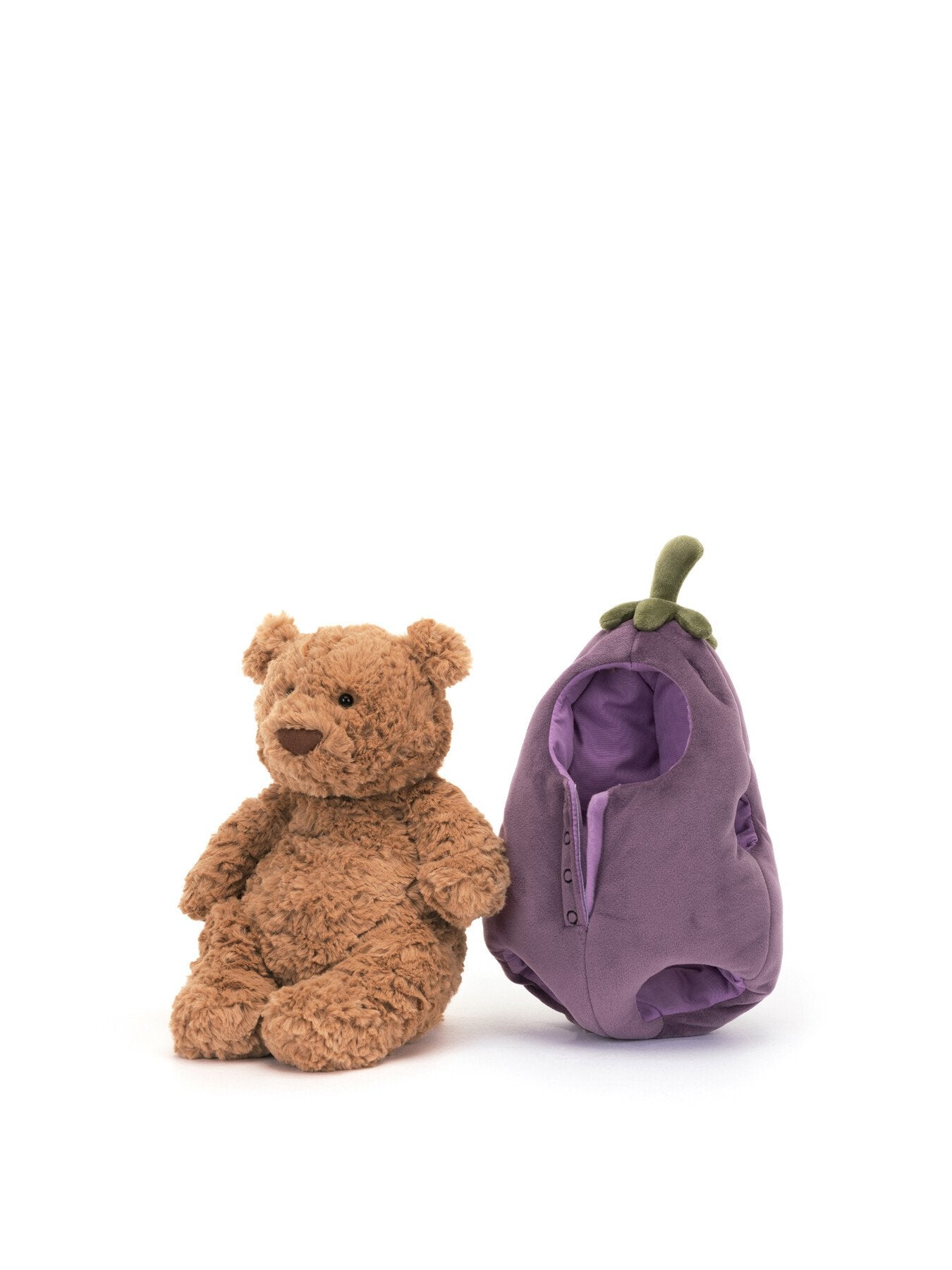 Bartholomew Bear Aubergine