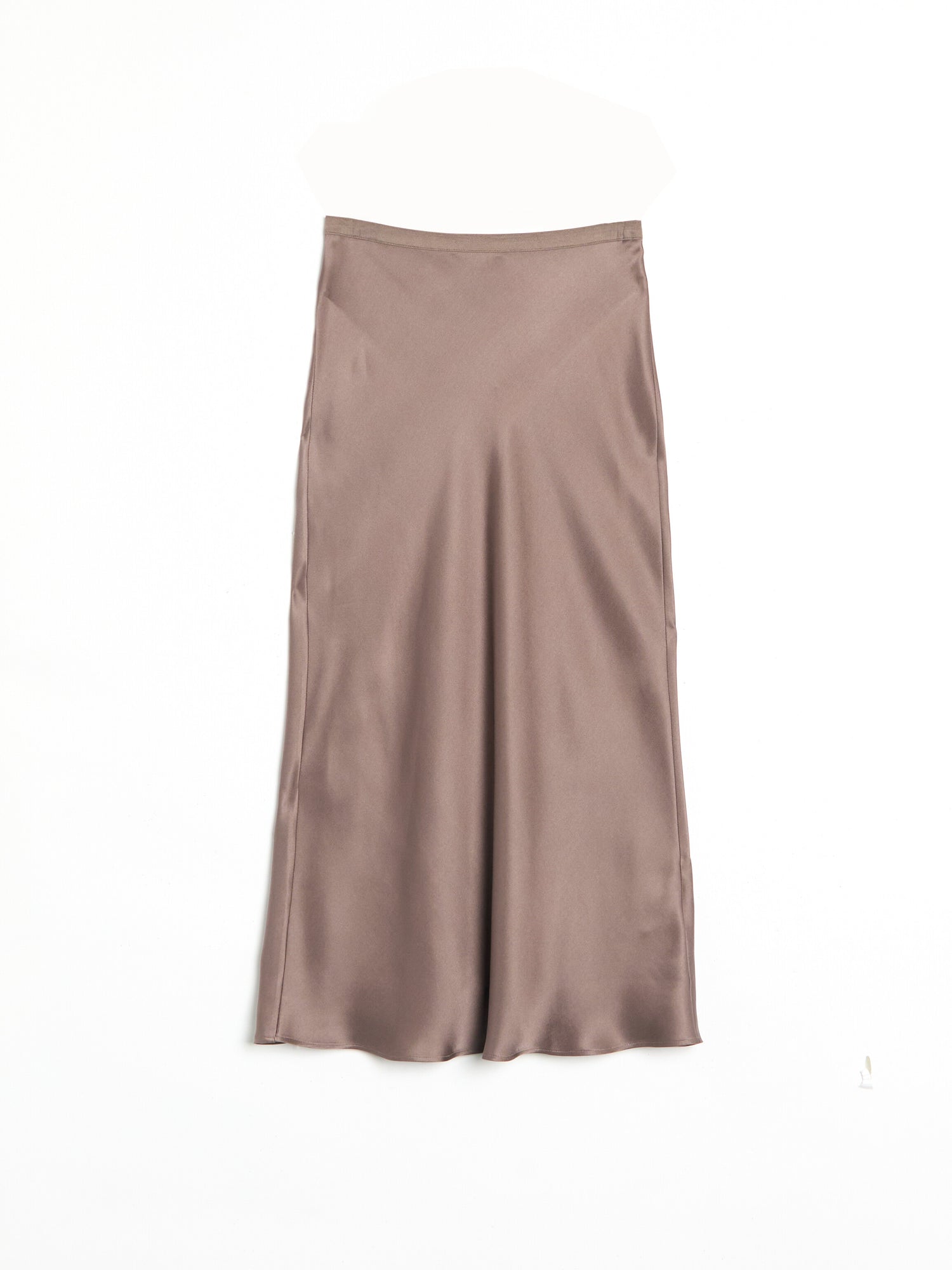 Bar Silk Midi Skirt