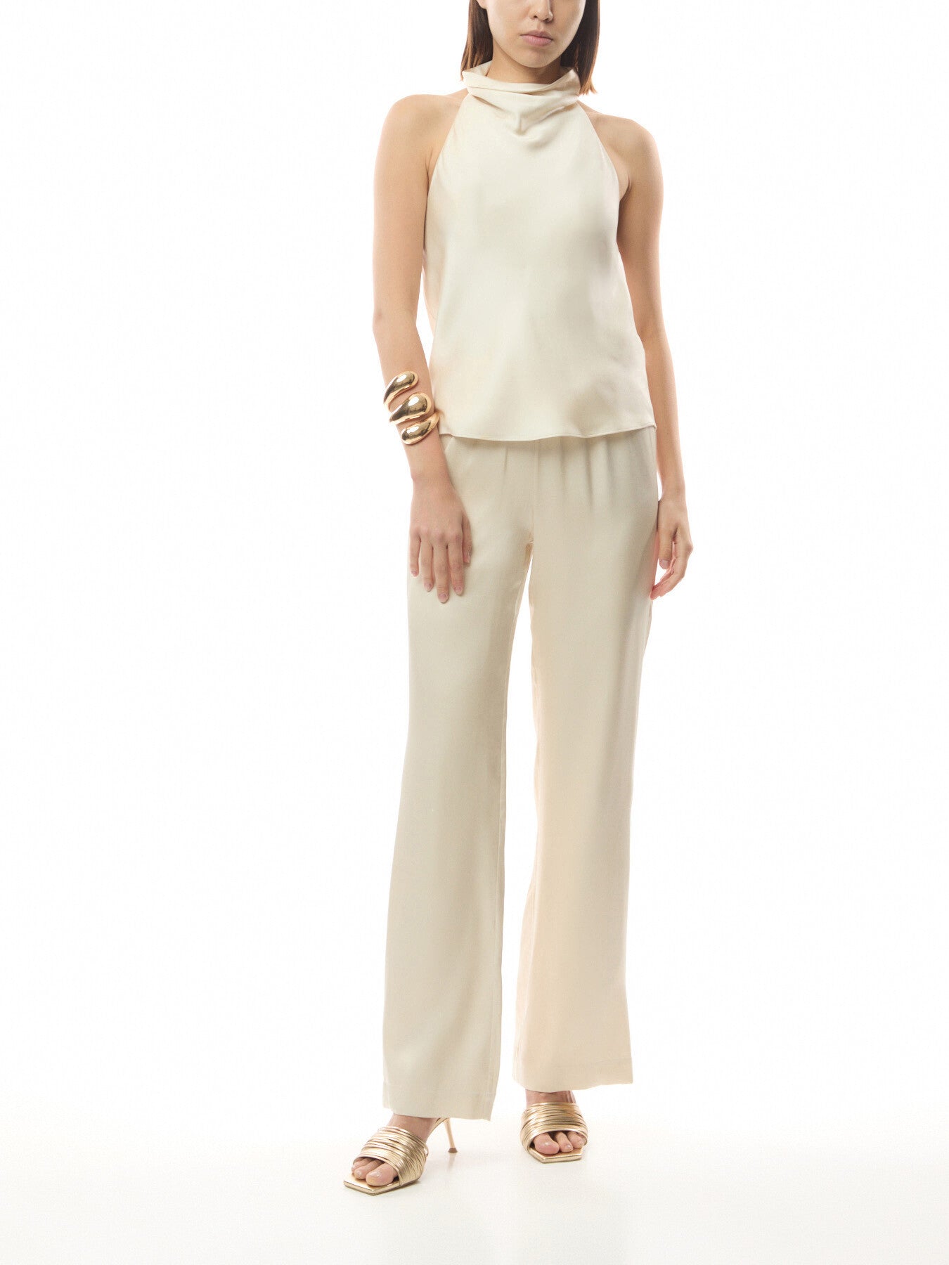 Eliana Halterneck Top Sand