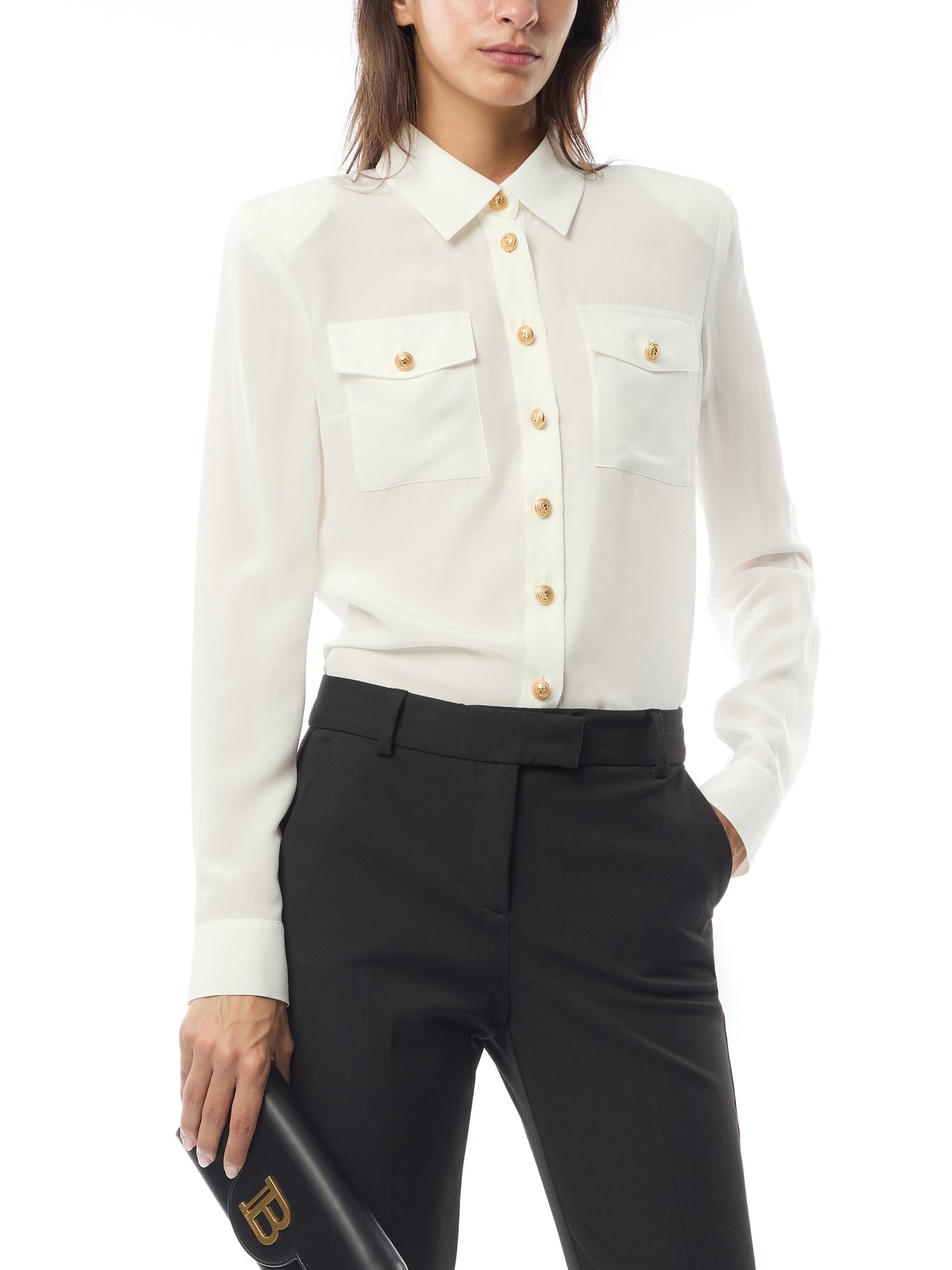 Silk Crepe de Chine Shirt