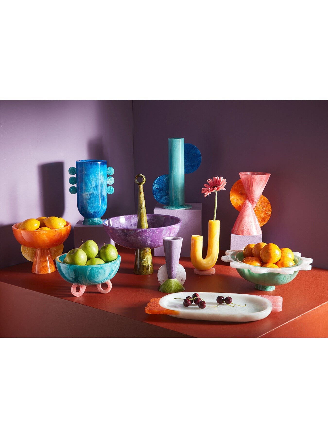 Mustique Disc Urn Vase
