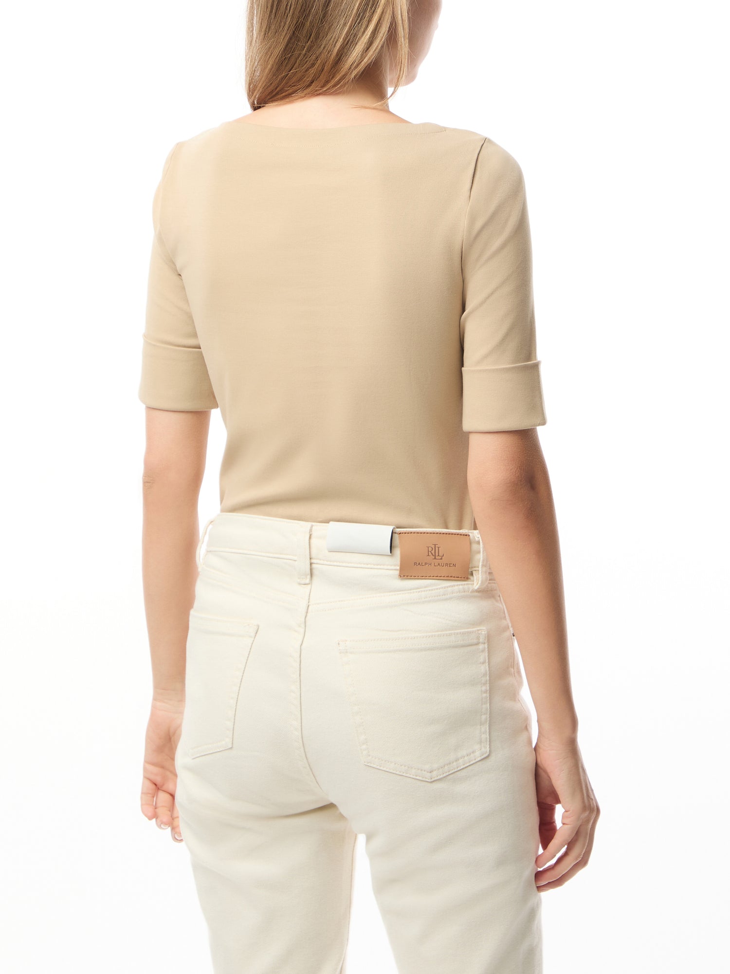 Judy Elbow Sleeve Knit Top