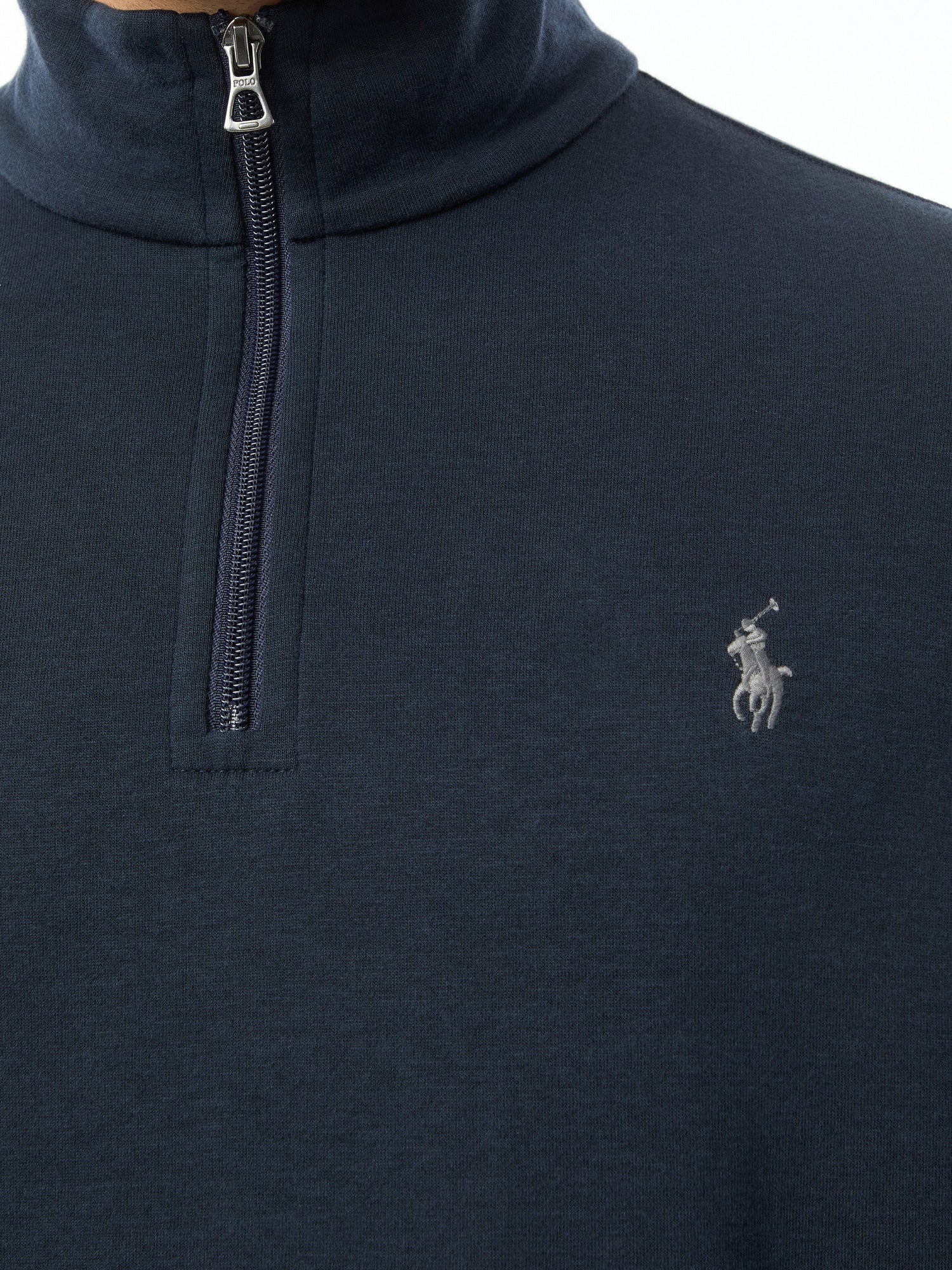 Double Knit Quarter Zip Sweatshirt