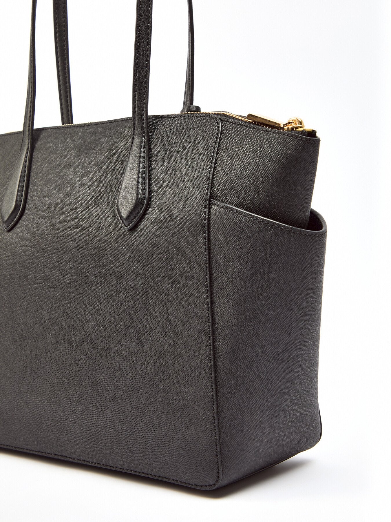 Marilyn Medium Saffiano Leather Tote Bag