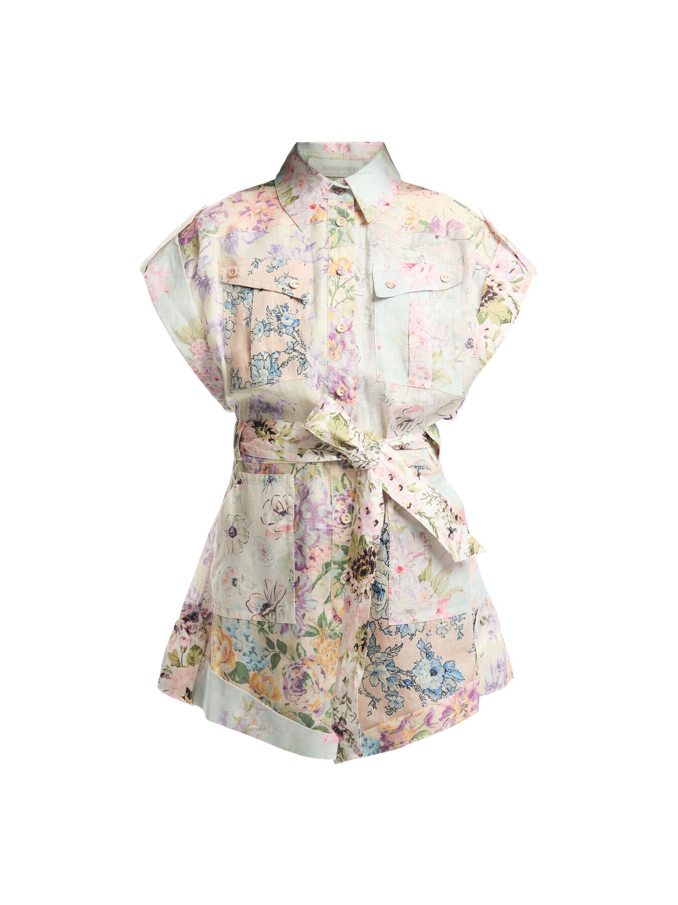 Halliday Cuffed Playsuit