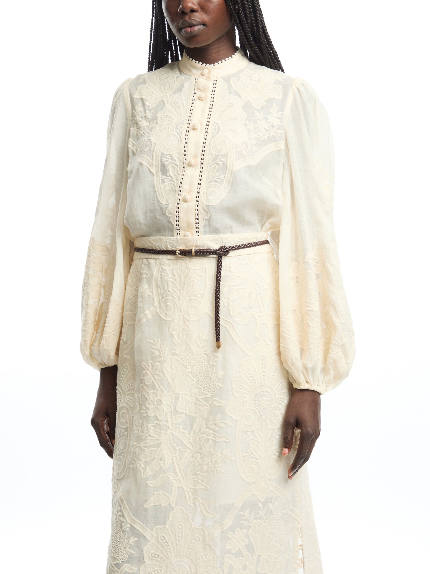 Ottie Embroidered Blouse