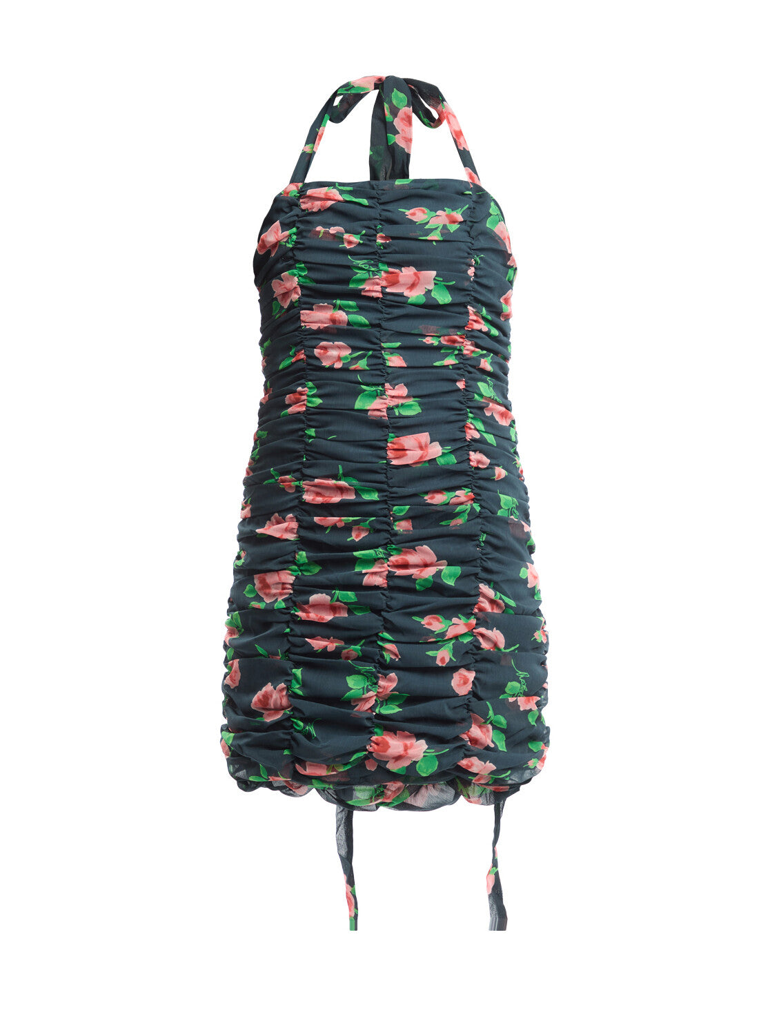 Chiffon Mini Strap Dress