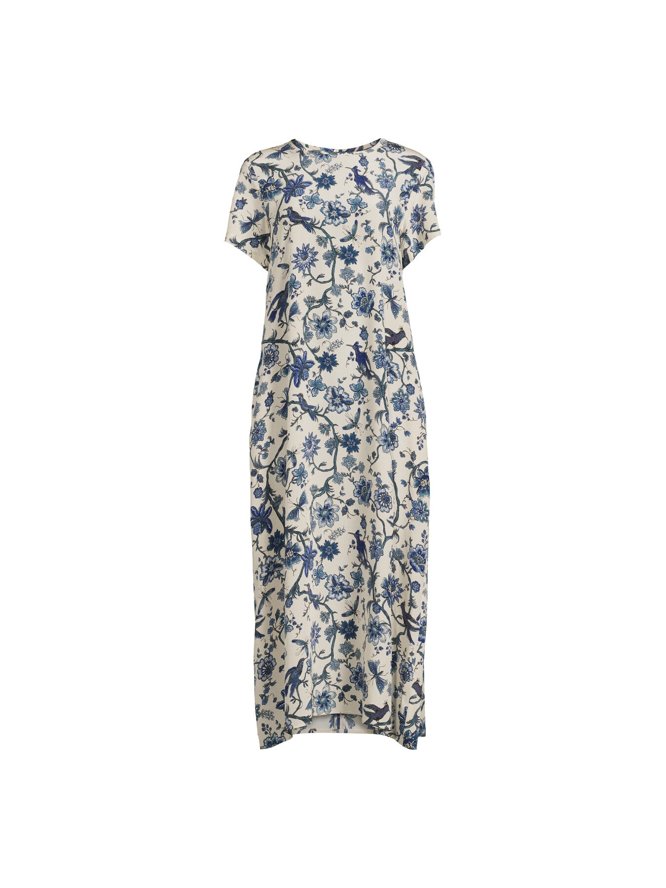 Revere Printed Midi Dress
