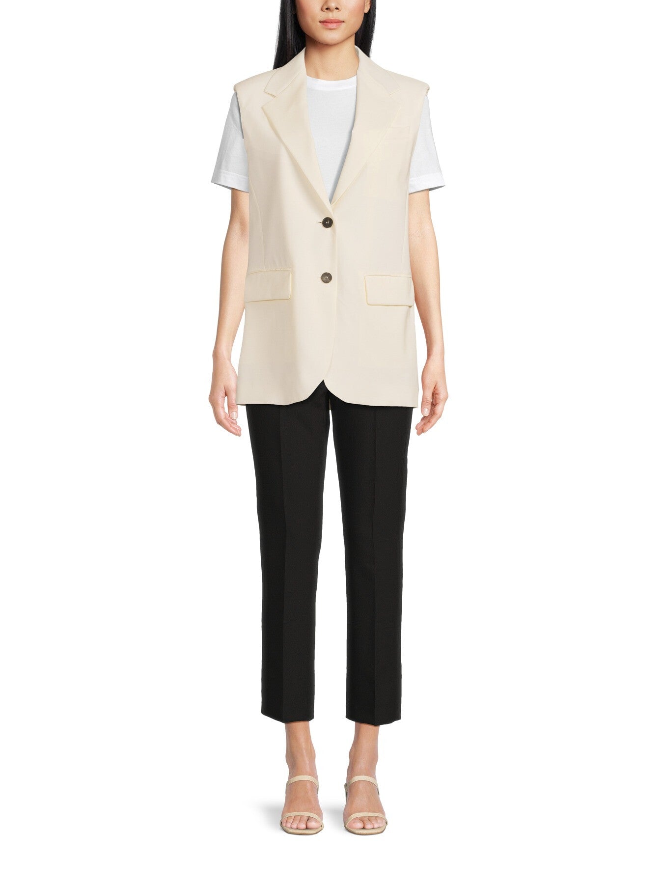 Stretch Woolen Cloth Gilet