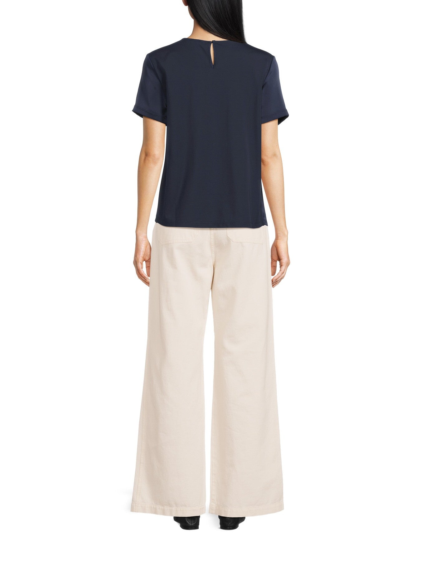 Gilbert Short Sleeve Satin T-Shirt