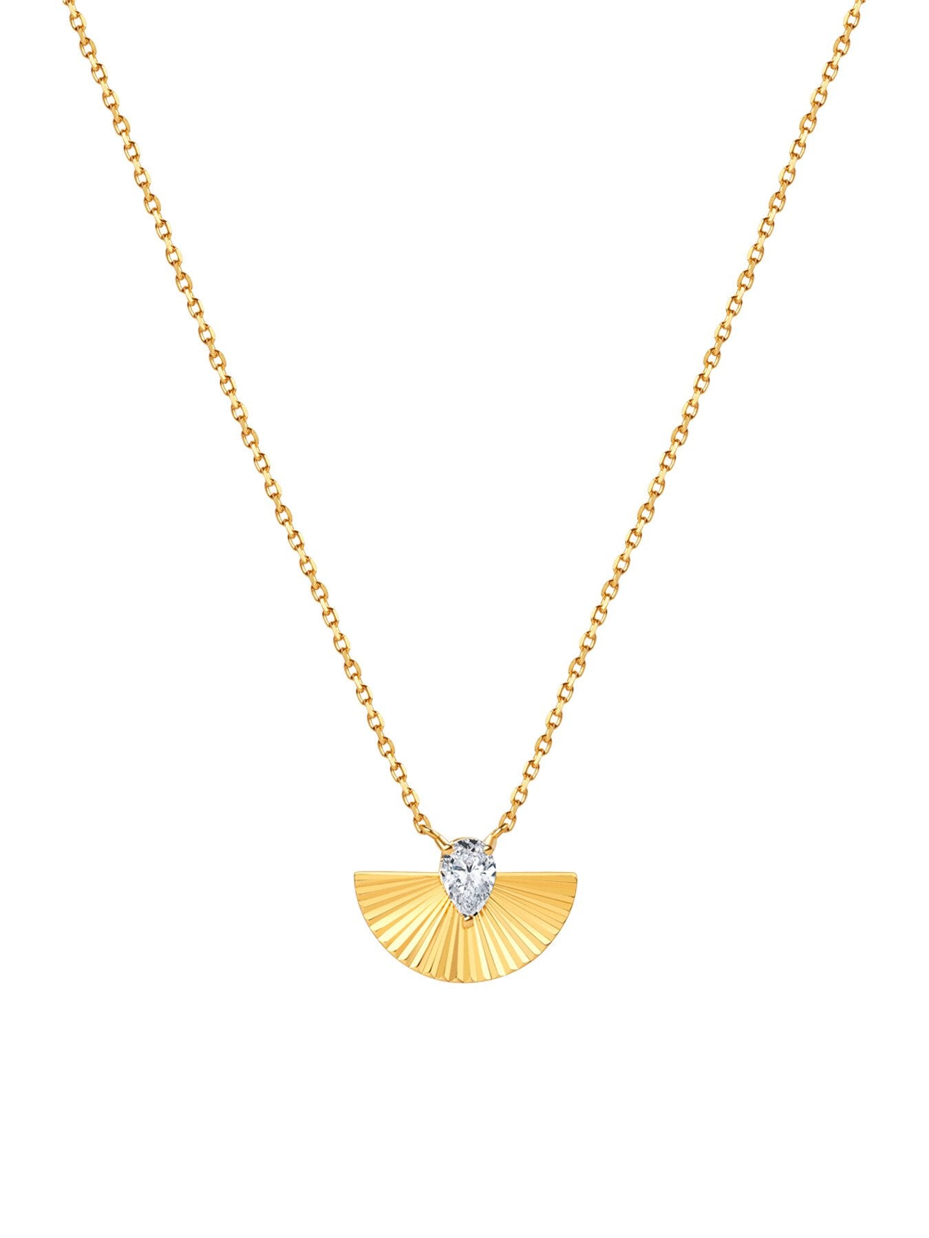 Celene Fan Necklace