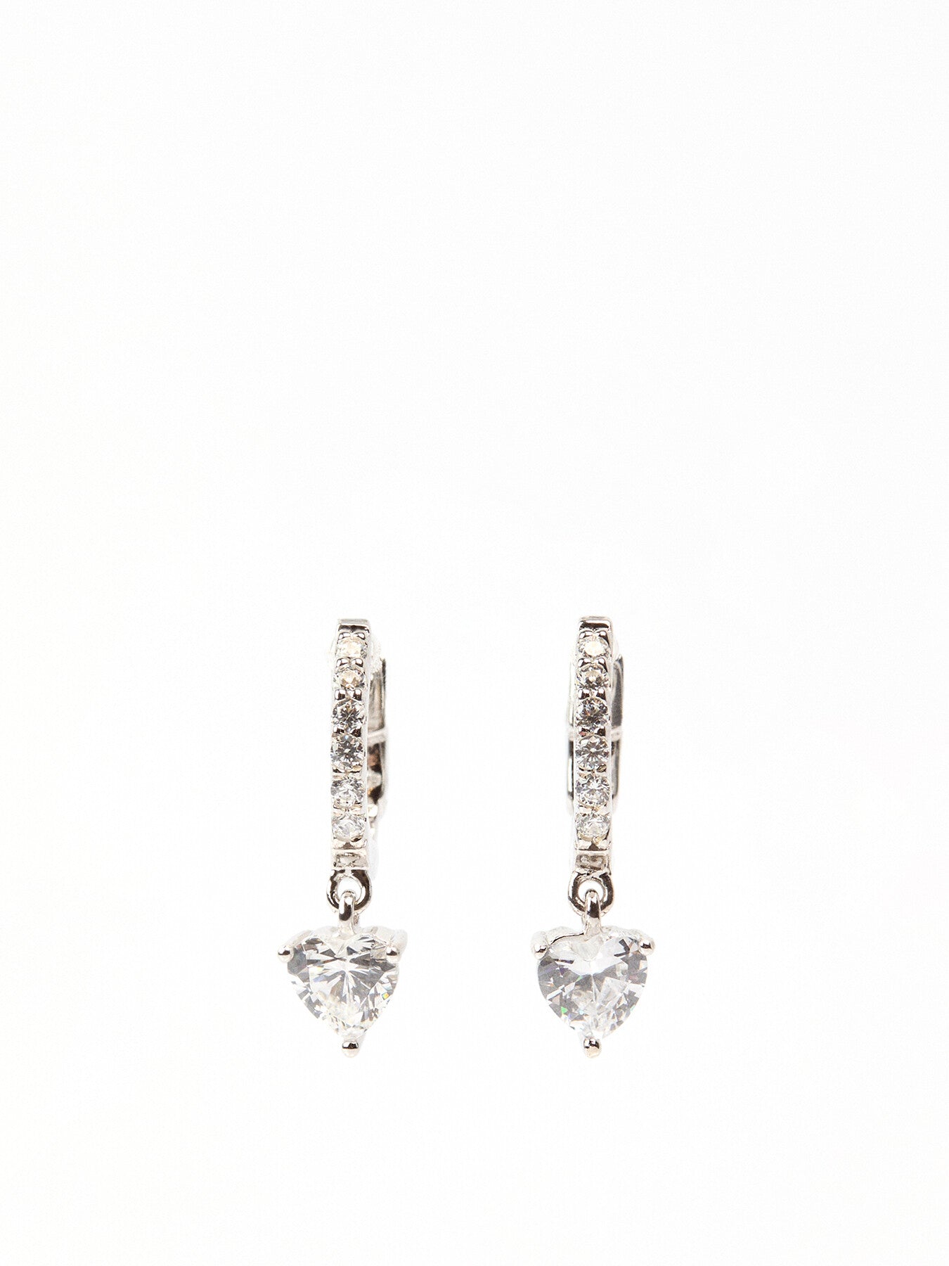 Amare Heart Hoop Earrings