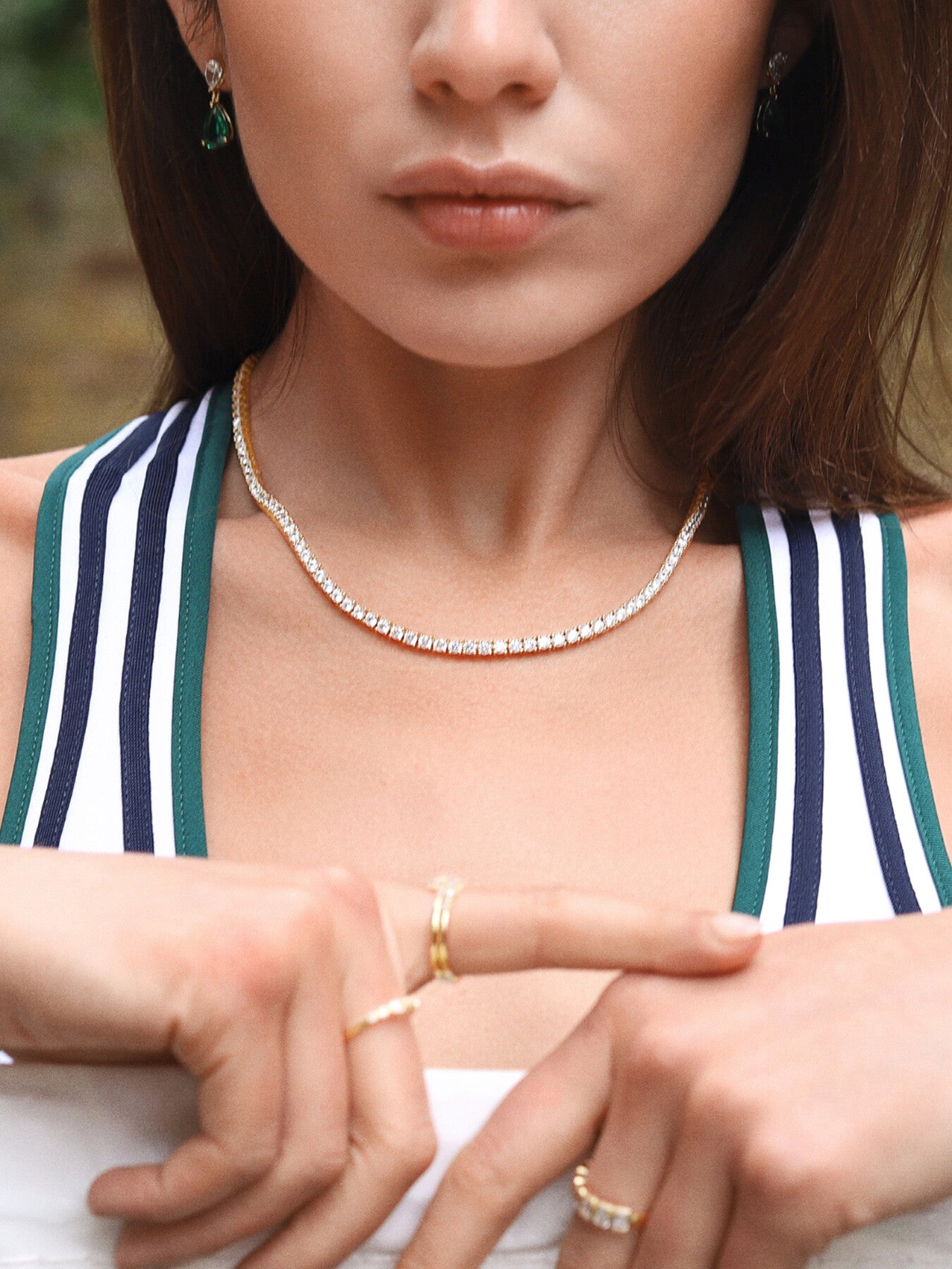 Prudance Tennis Necklace