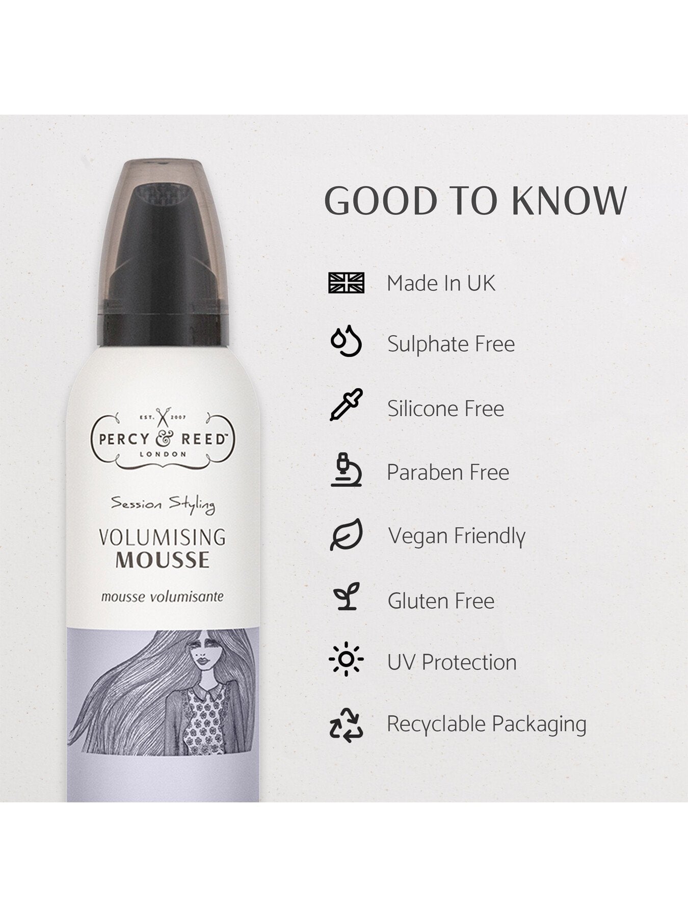 Session Styling Volumising Mousse 200ml