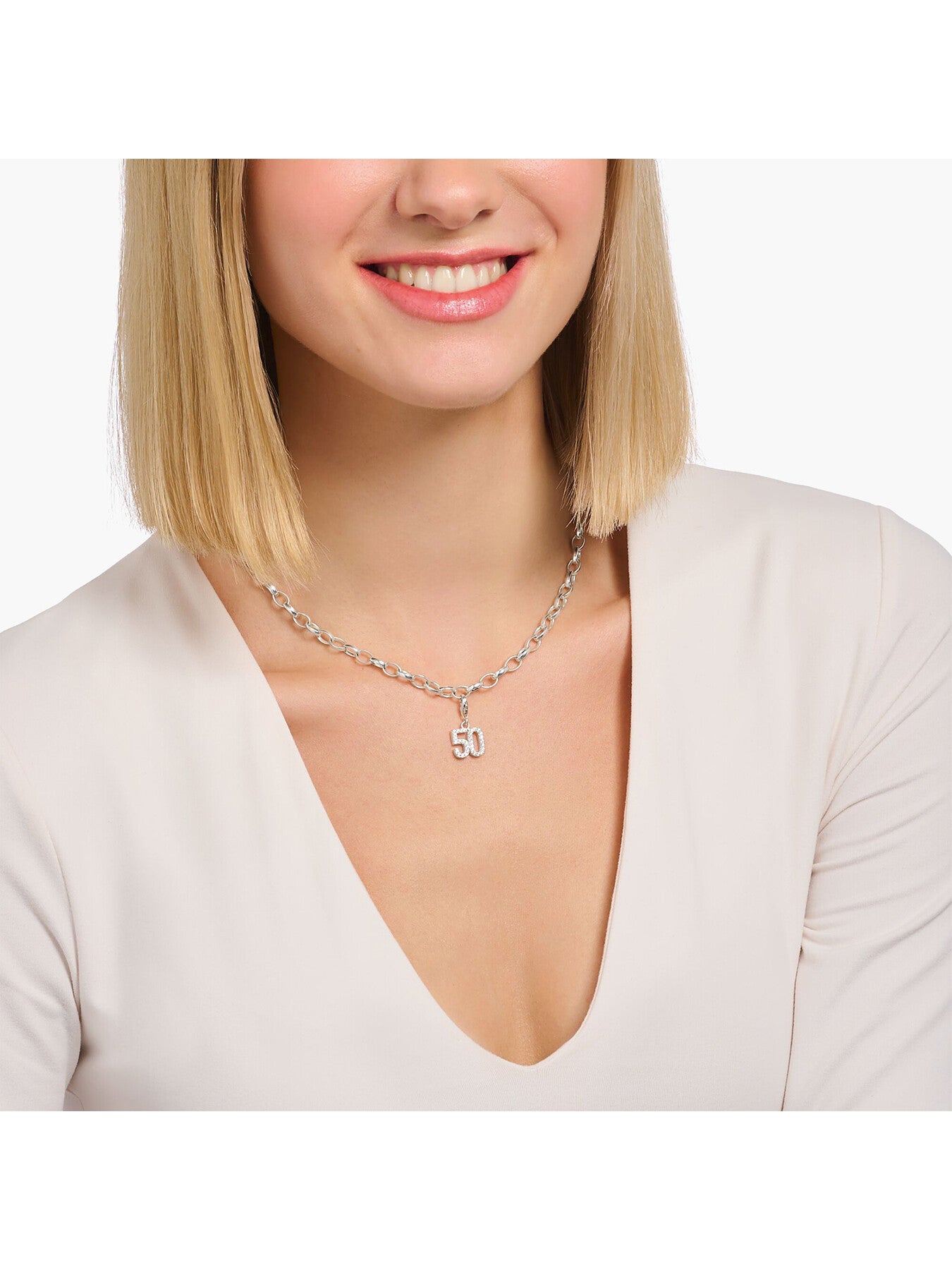 Sparkling 30th Charm