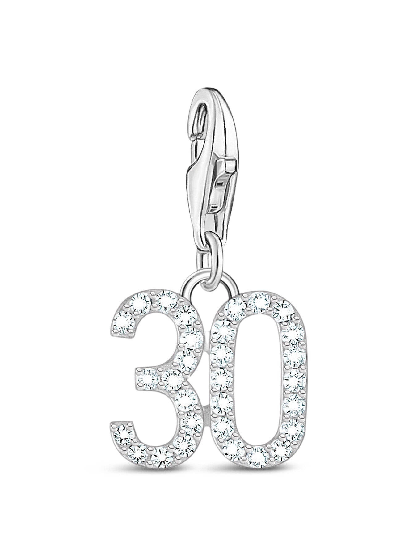 Sparkling 30th Charm
