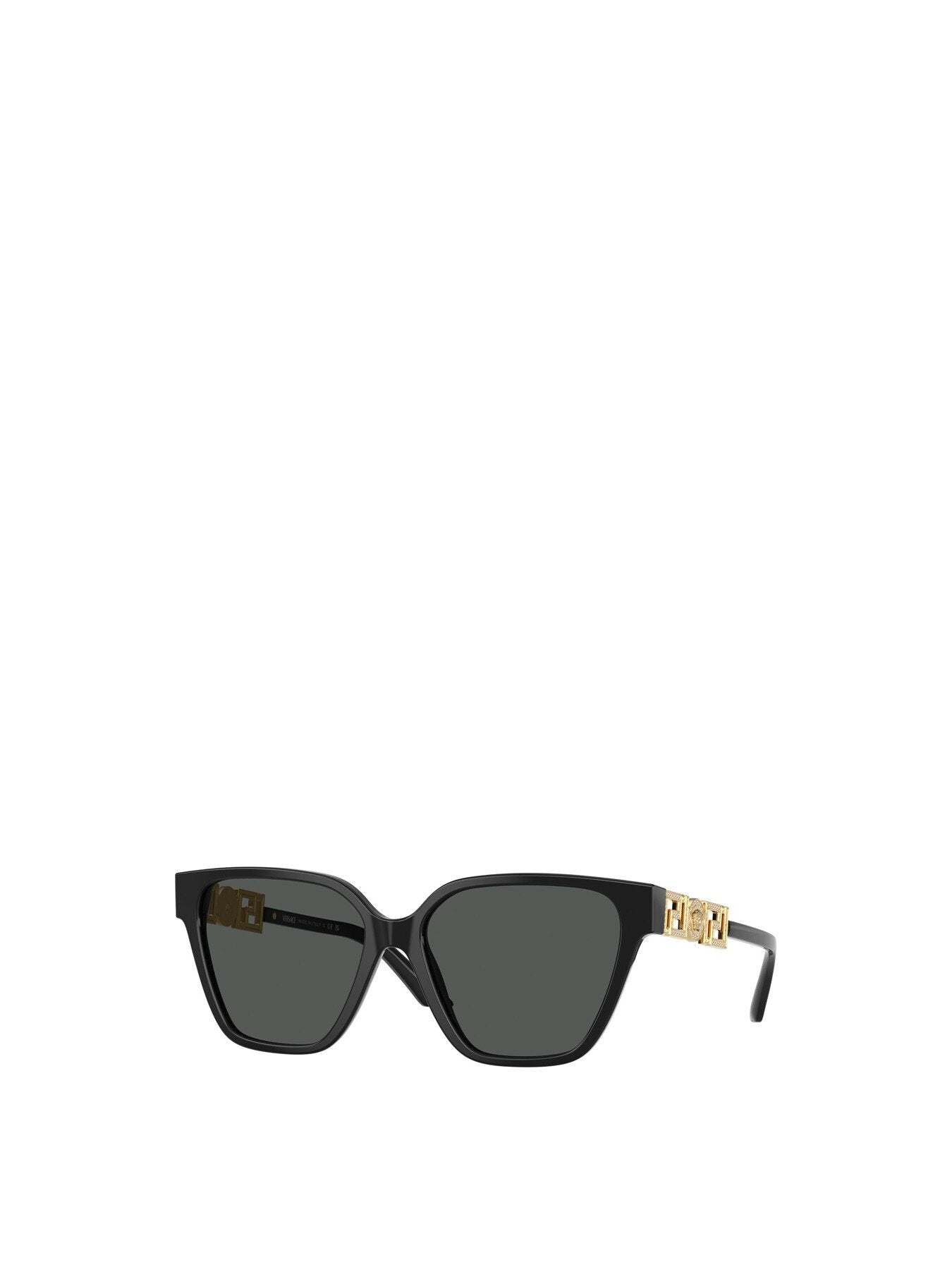 VE4471B Cat Eye Crystal Logo Sunglasses