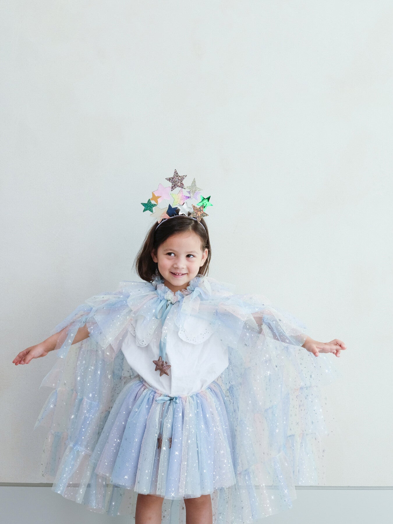 Celestial Rainbow Long Cape