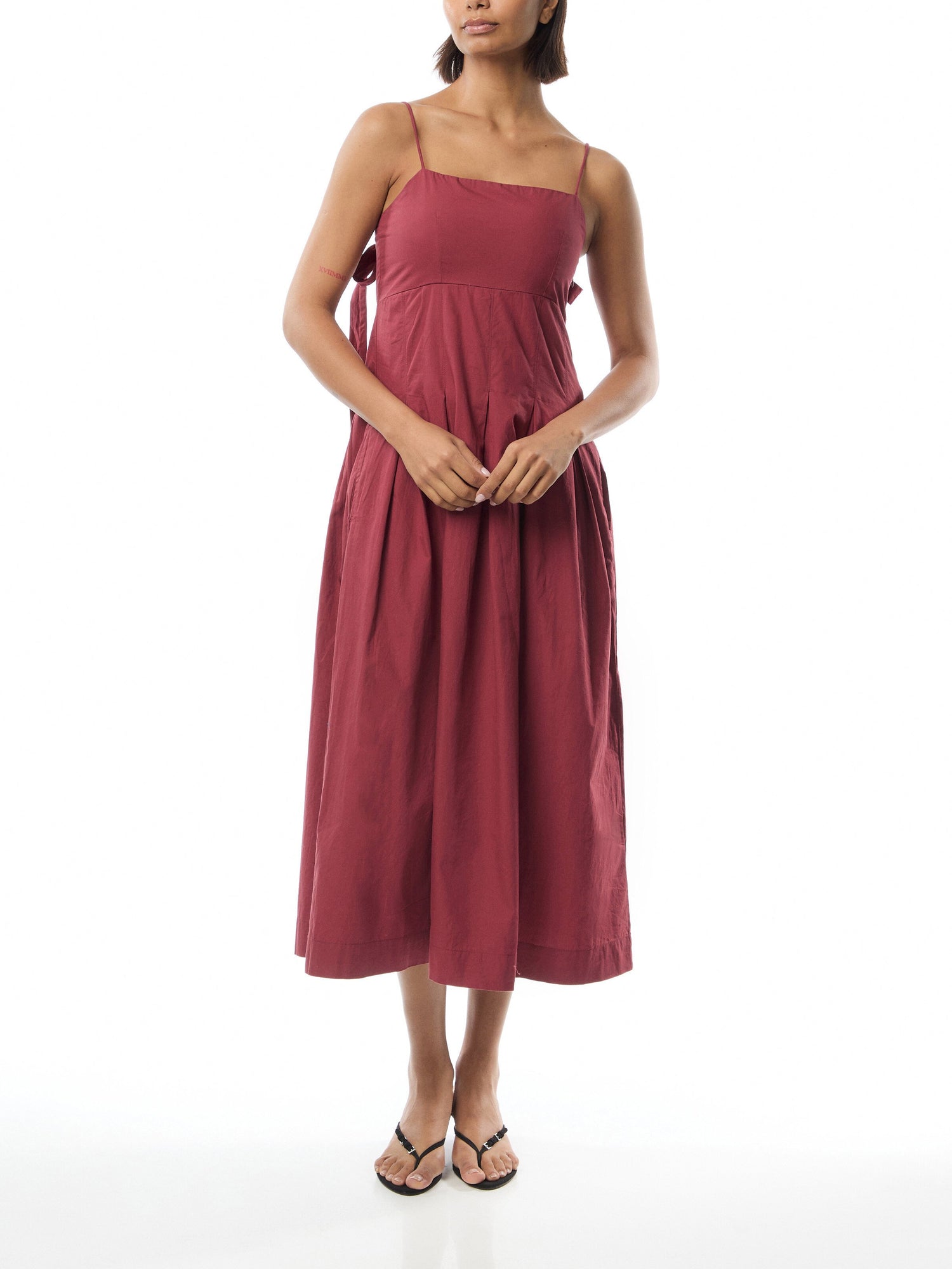Iris Bow Midi Dress