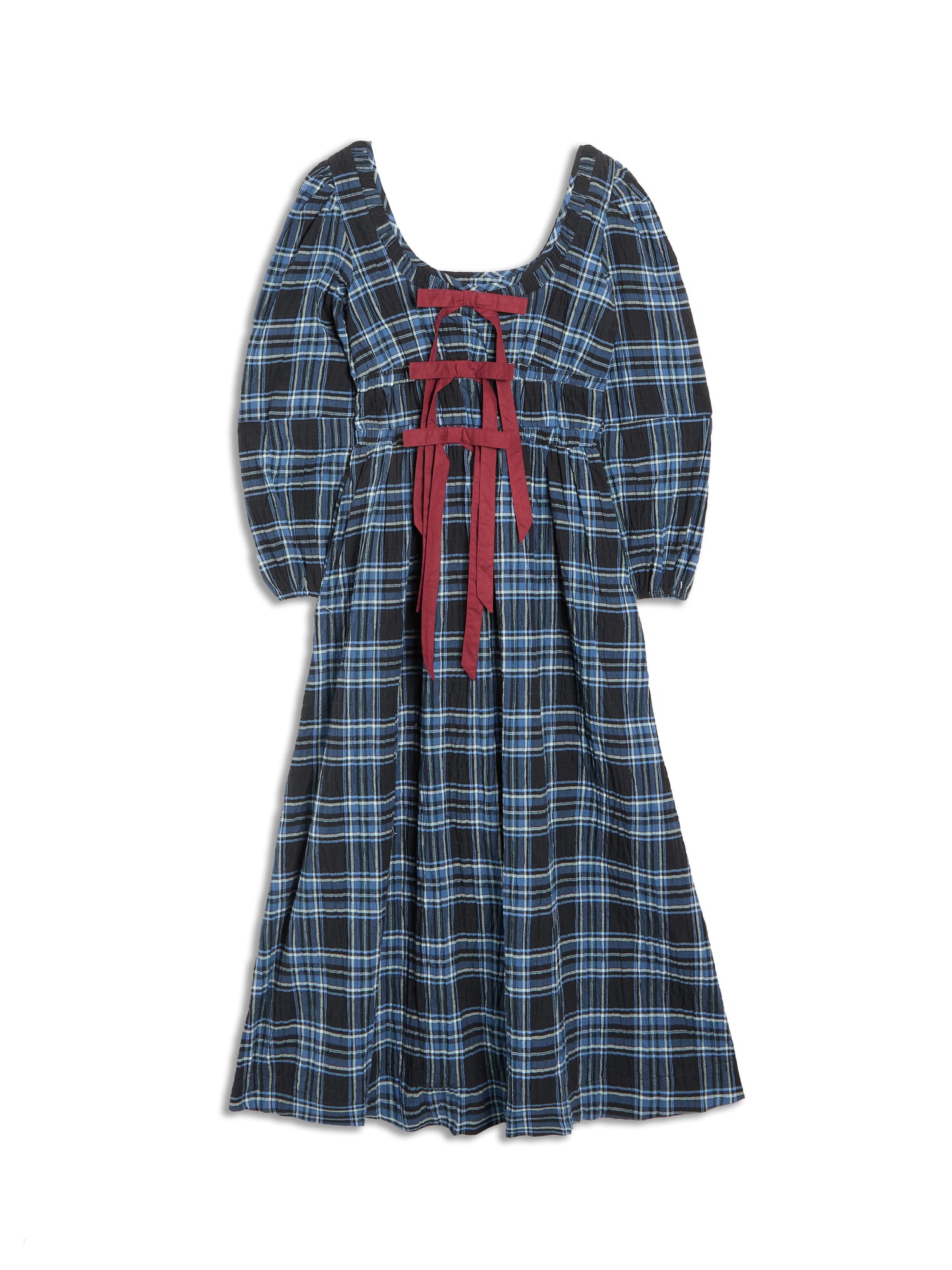 Dakota Check Midi Dress