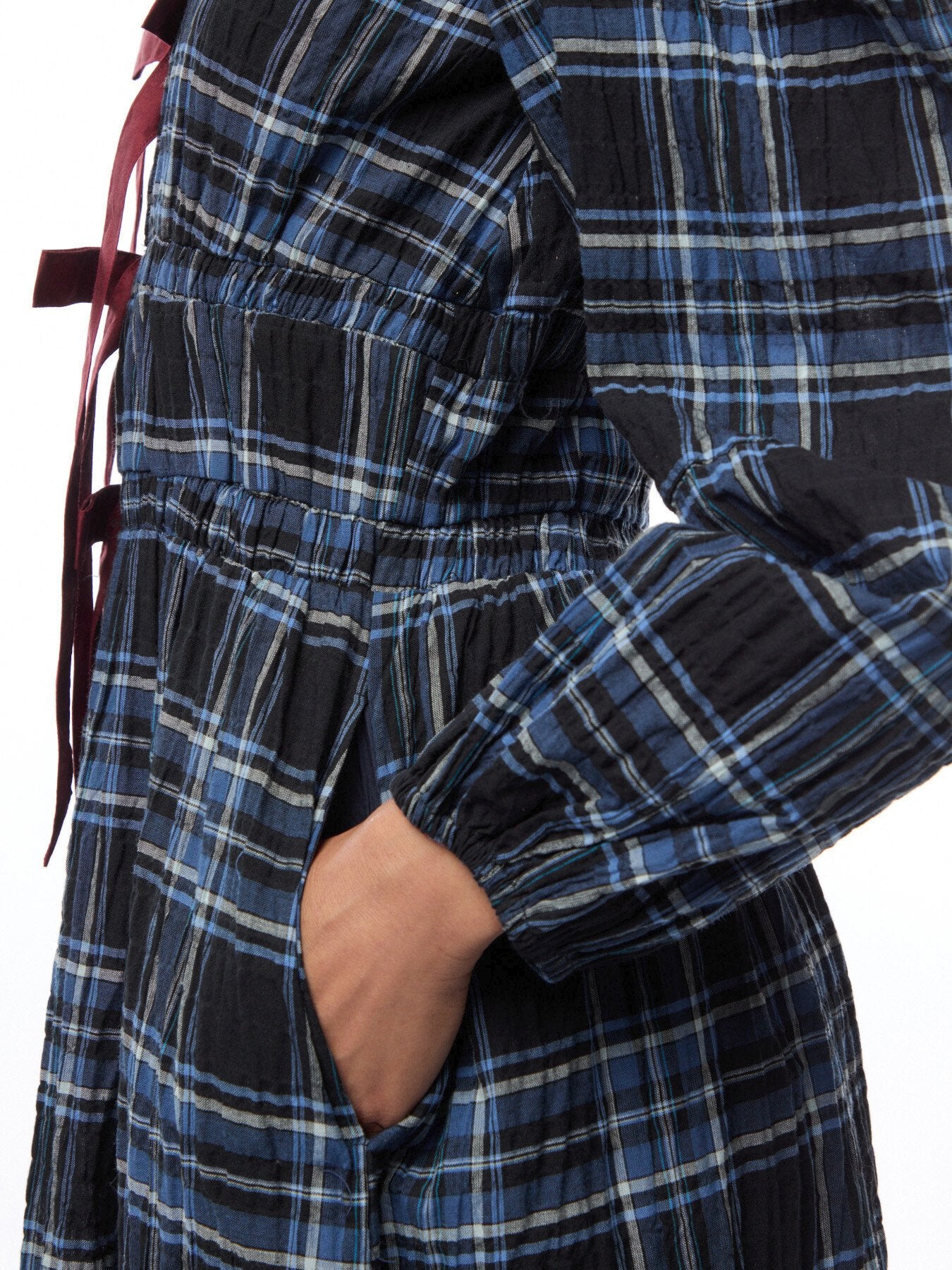 Dakota Check Midi Dress