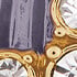 Gold/Crystal Crystal/Violet Transparent