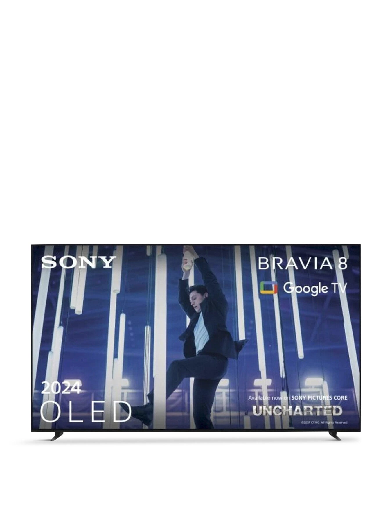 Bravia 8 K65XR80PU OLED 65 Inch 4k HDR Google Smart TV Acoustic Surface Audio Chromecast and Apple Airplay 2024