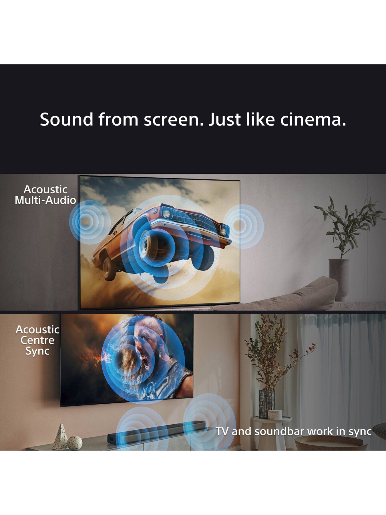 Bravia 7 K75XR70PU Mini LED75Inch 4k HDR Google Smart TV Acoustic Surface Audio Chromecast and Apple Airplay 2024