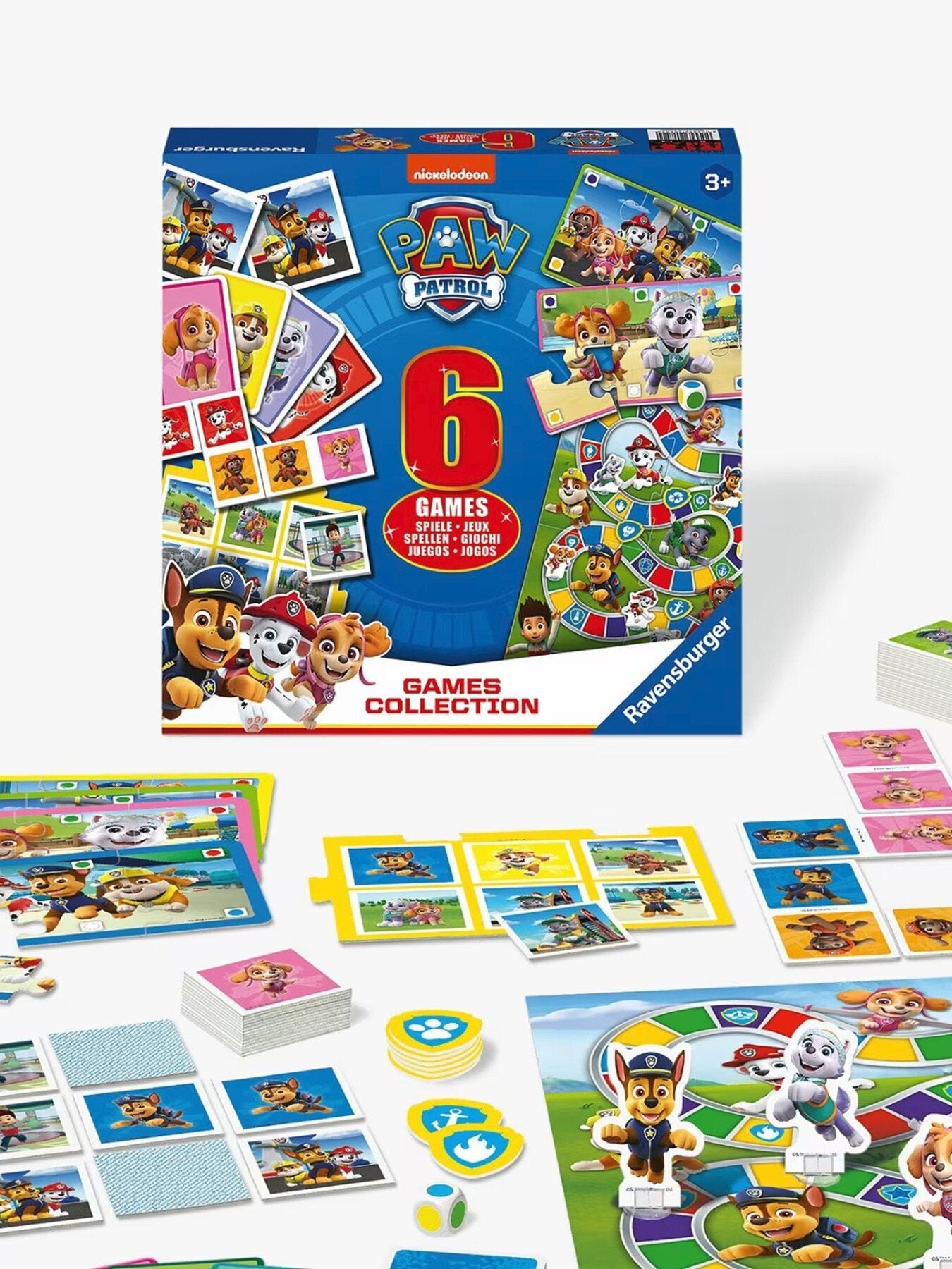 Paw Patrol 6 in 1 Games