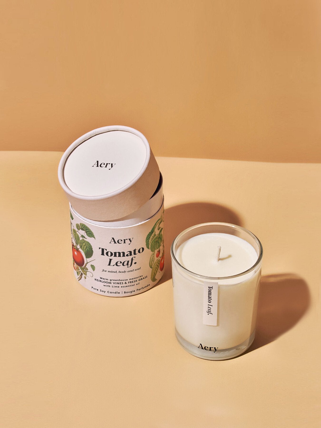 Tomato Leaf Candle 200g