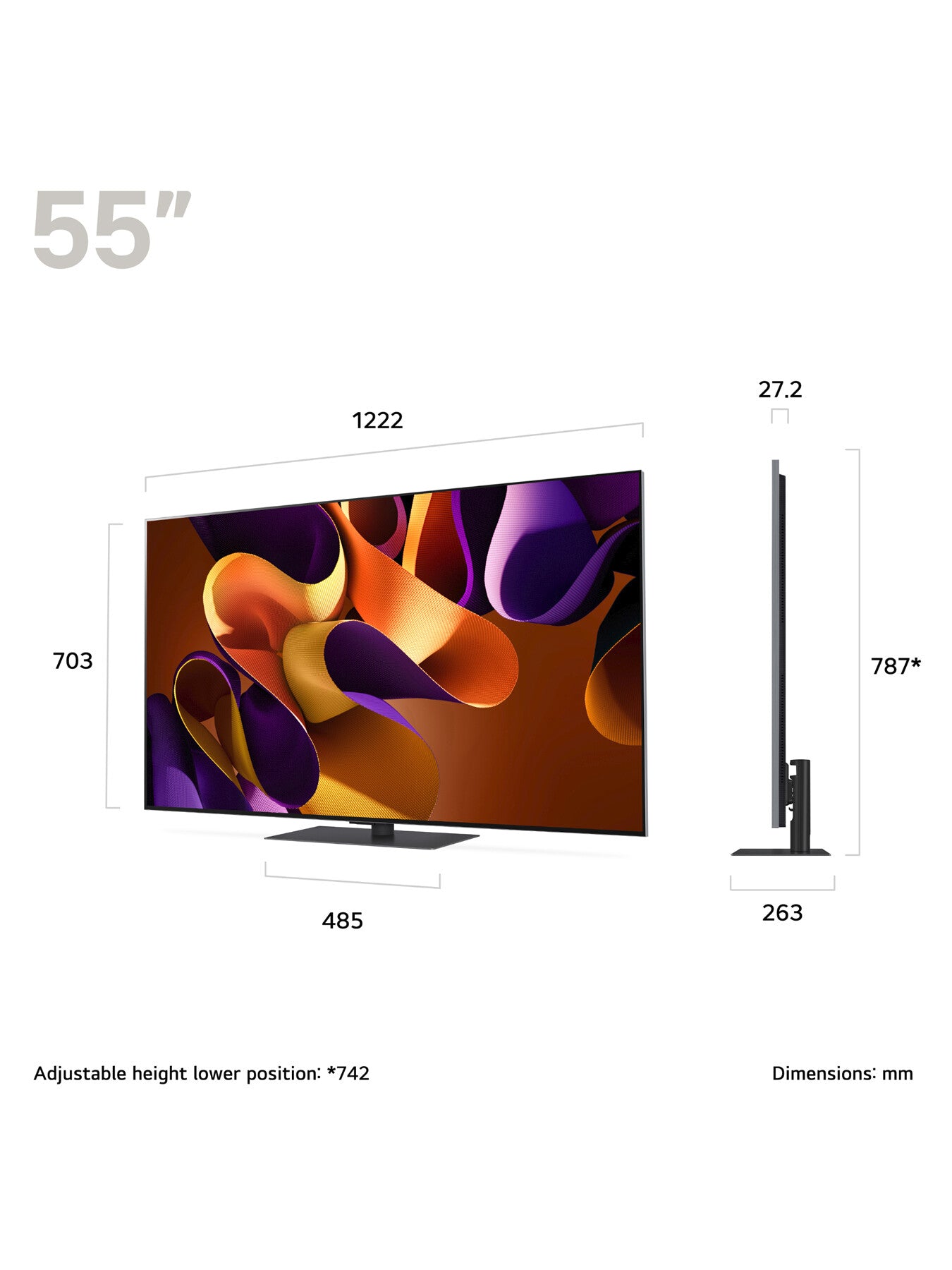 OLED Evo G46 55 Inch 4K Ultra HD Smart TV 2024